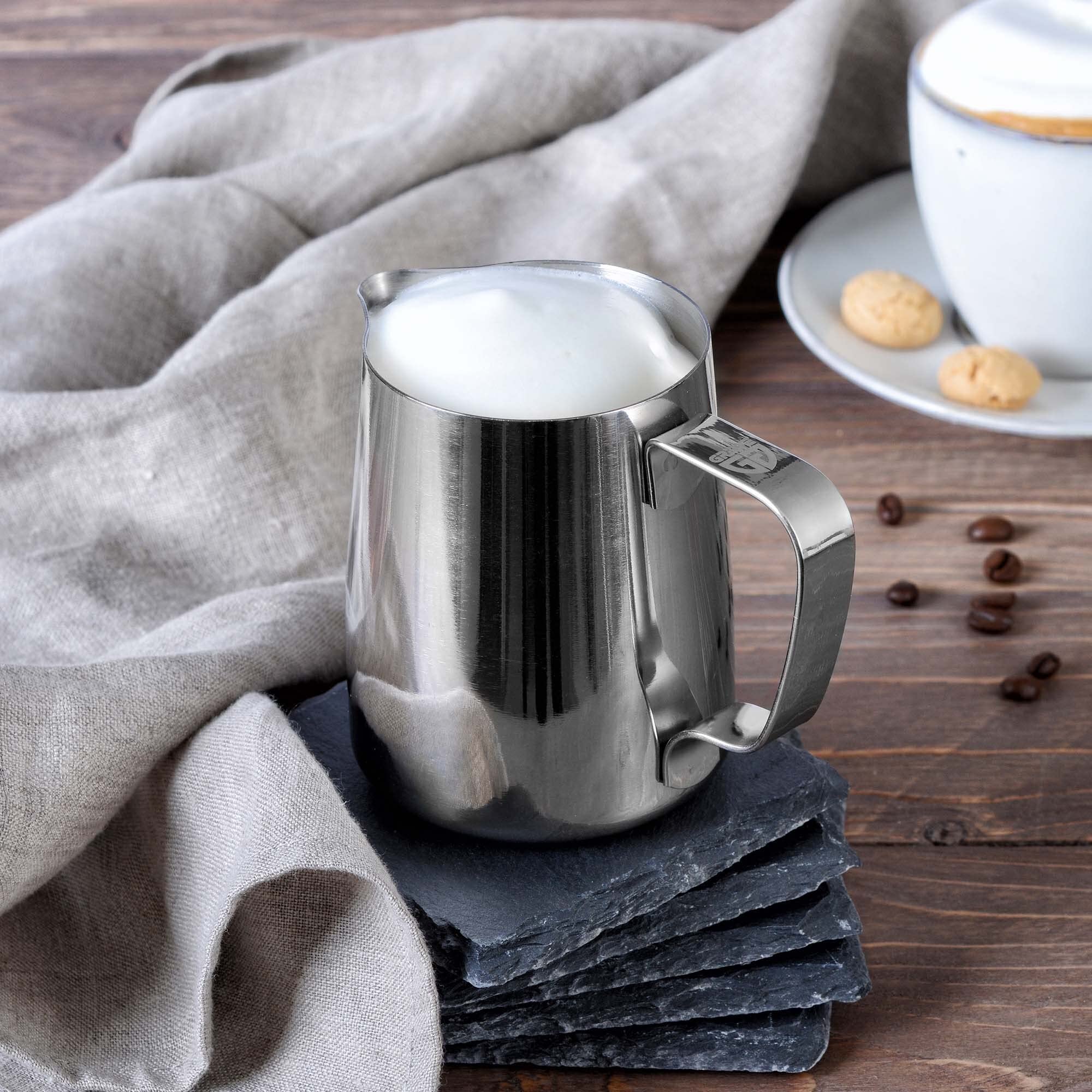 Greensen 304 Roestvrijstalen Maatbeker, 2L 70oz Maatkan met Handvat en