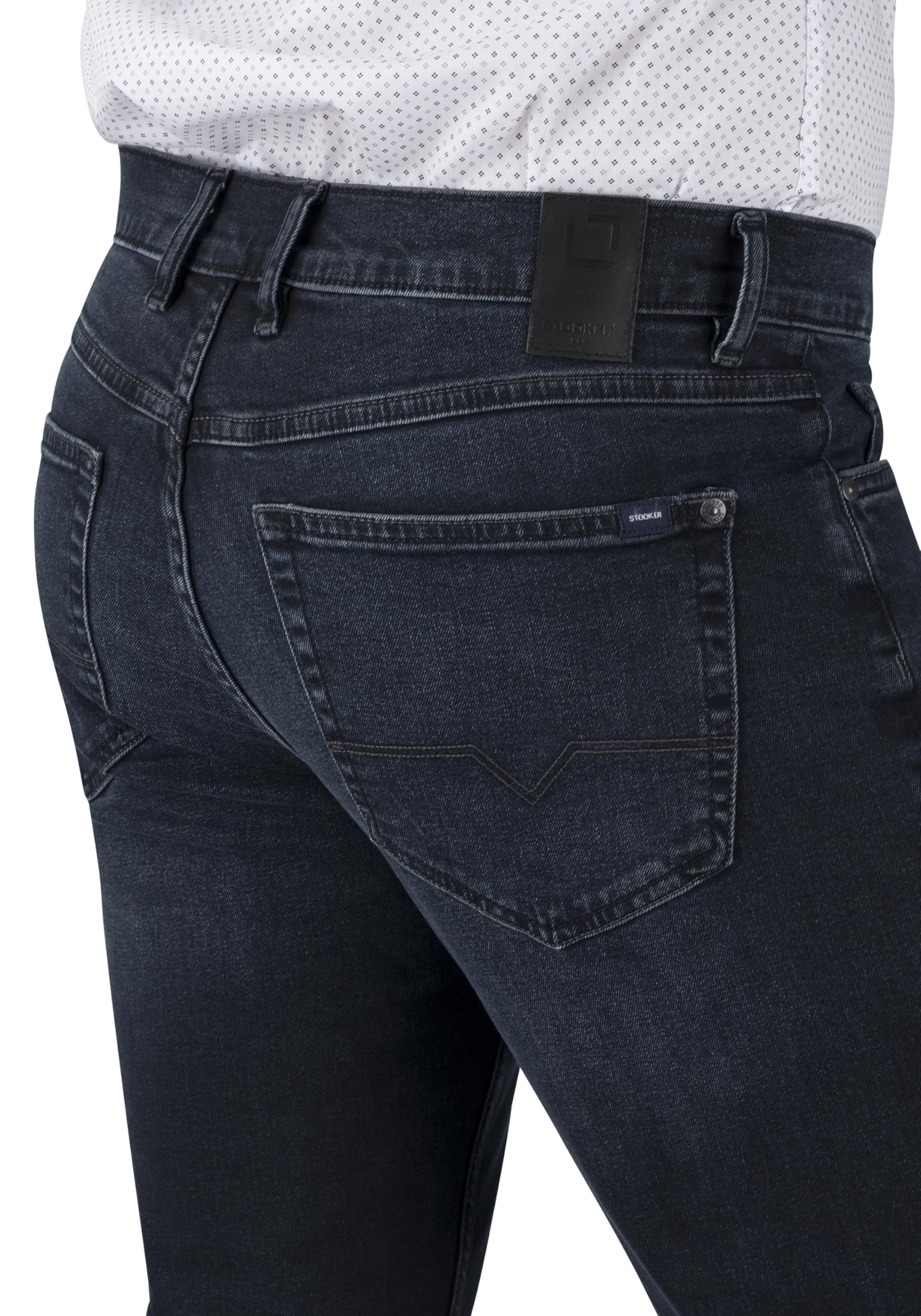 Coupe droite Stooker - Bleu - W38