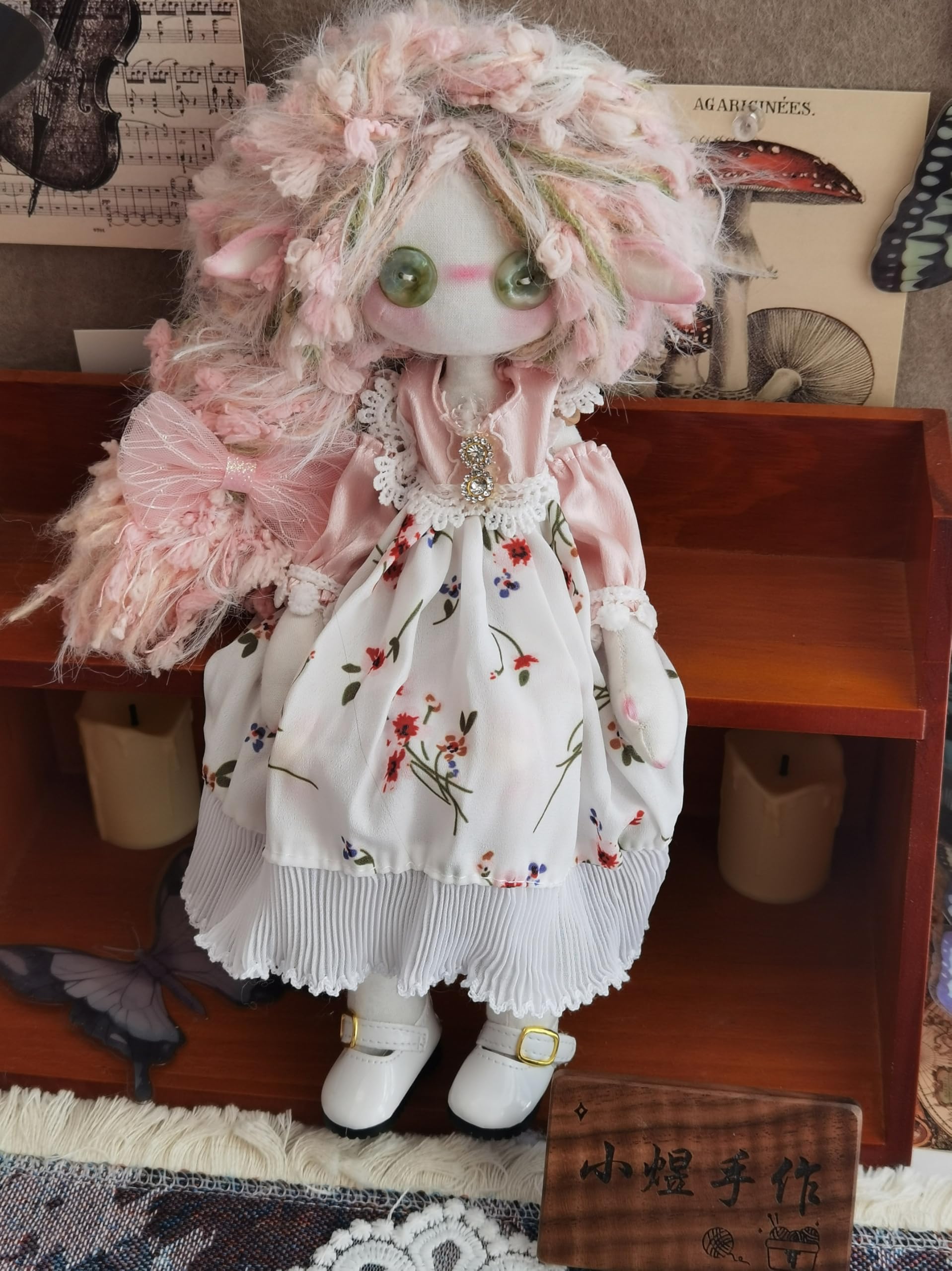 Amazon.co.jp: 【JOMEI 小煜手作】ハンドメイド アートドール 30cm