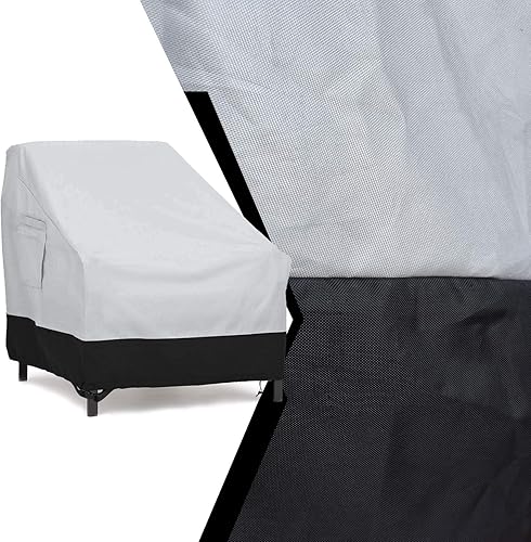 Miniatura 5 de Funda para silla de patio, silla de patio, funda para silla de club, funda de asiento grande (38 x 31 x 30 pulgadas)
