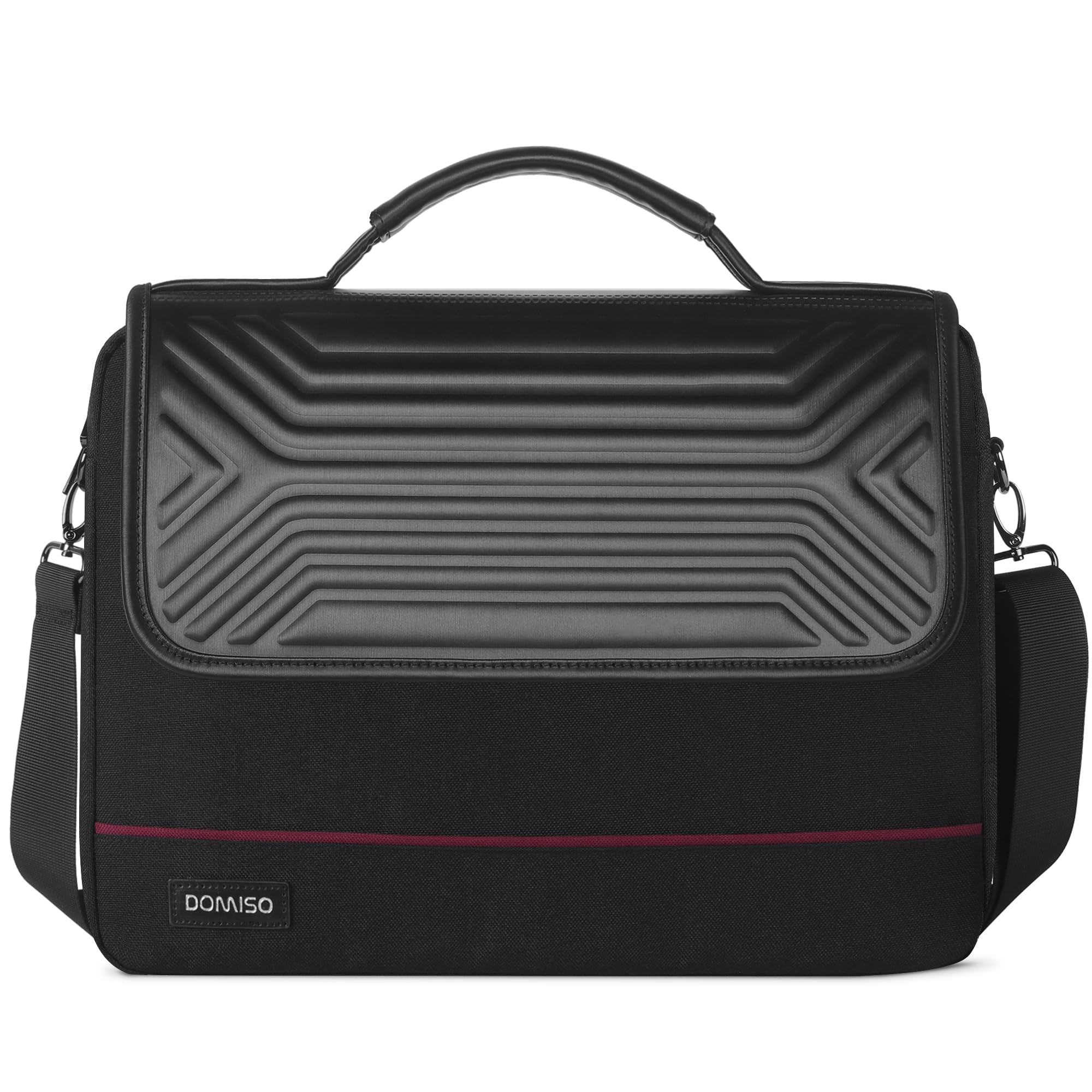 DOMISO Laptoptasche 17 Zoll Wasserdicht, Aktentasche mit Sch