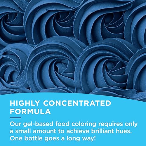 Miniatura 9 de Satin Ice Gel líquido para colorantes alimenticios, botella de 0.61 fl oz, naranja