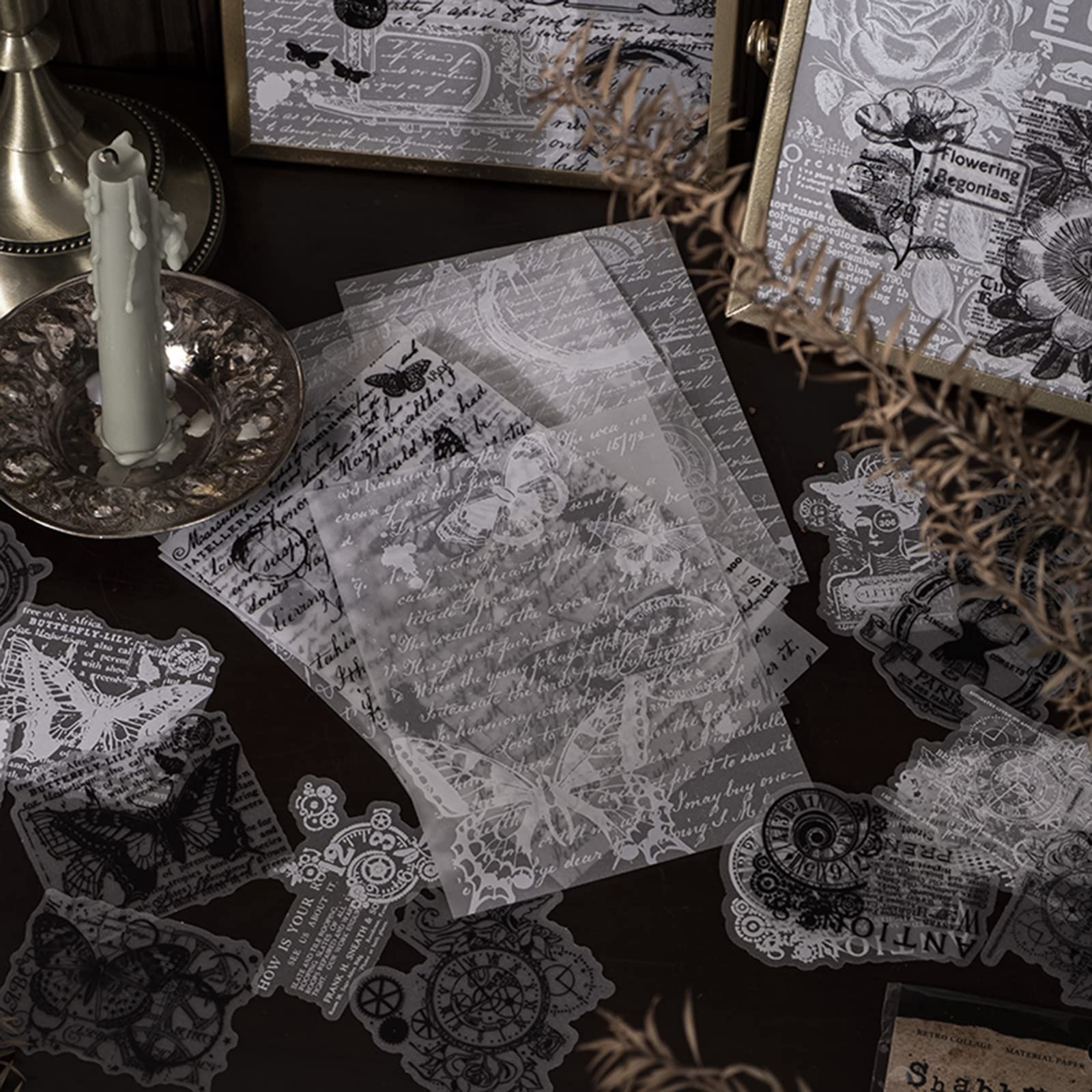 180 Feuilles De Papier Scrapbooking De Décoration Senegal