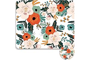 Personalized Mouse Pad with Matching Coaster - Designing Comfort & Style