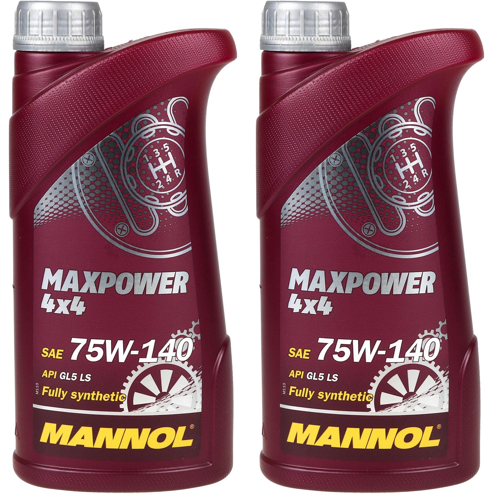 MANNOL Getriebeöl Maxpower 4x4 75W-140 API GL 5 LS Produktbild-Vorschau 4