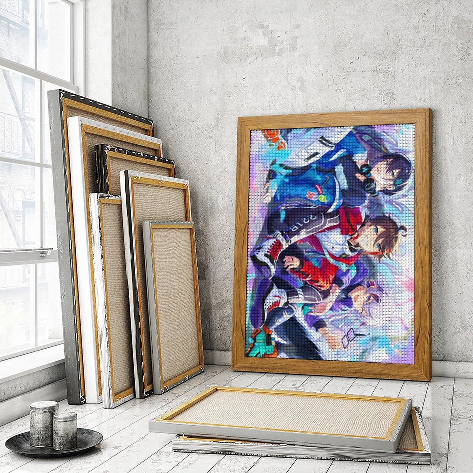 Amazon | ダイヤモンドアート キット 不破湊 三枝明那 黛灰 アニメ柄