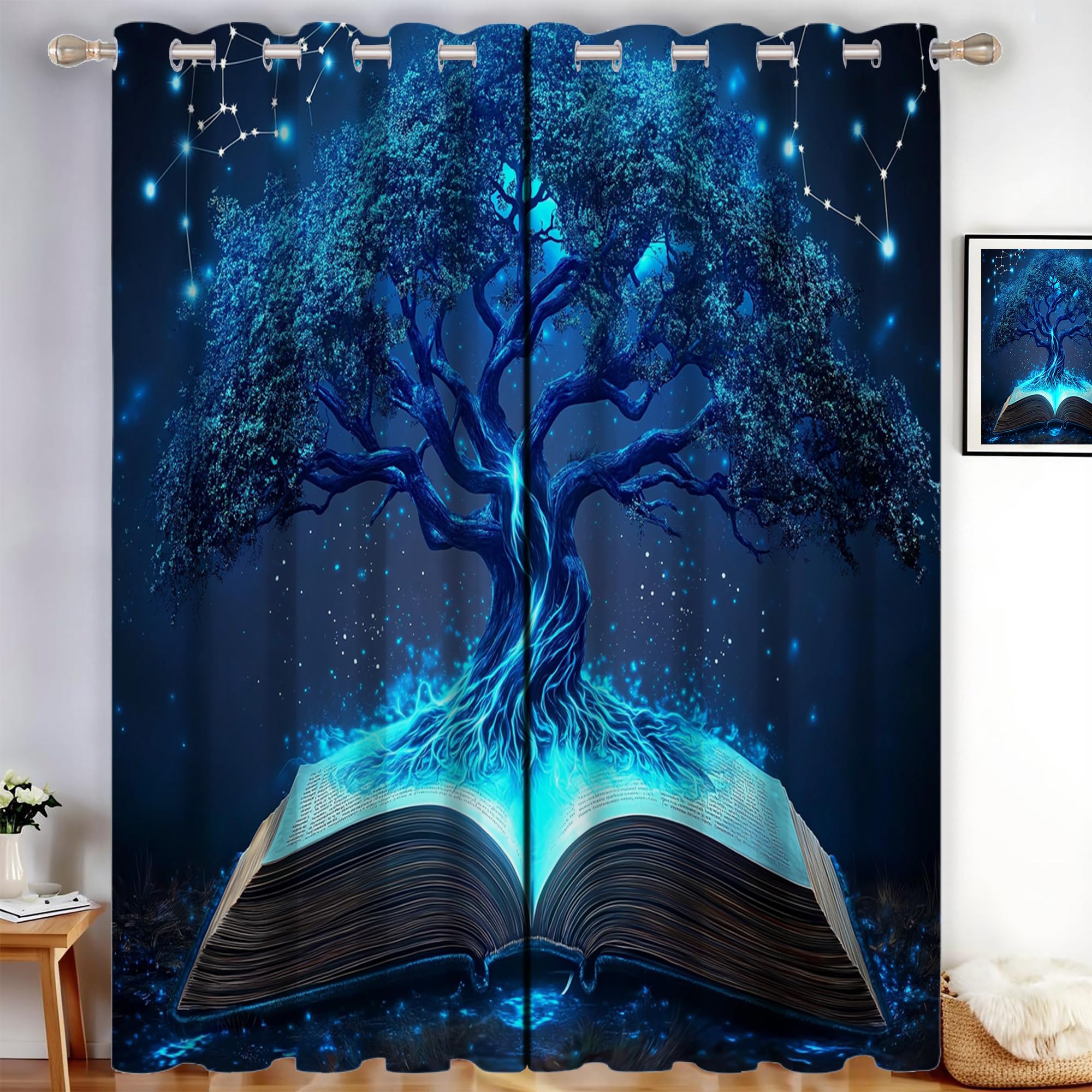 Draperies intérieures or à oeillets haut de gamme 140x260cm