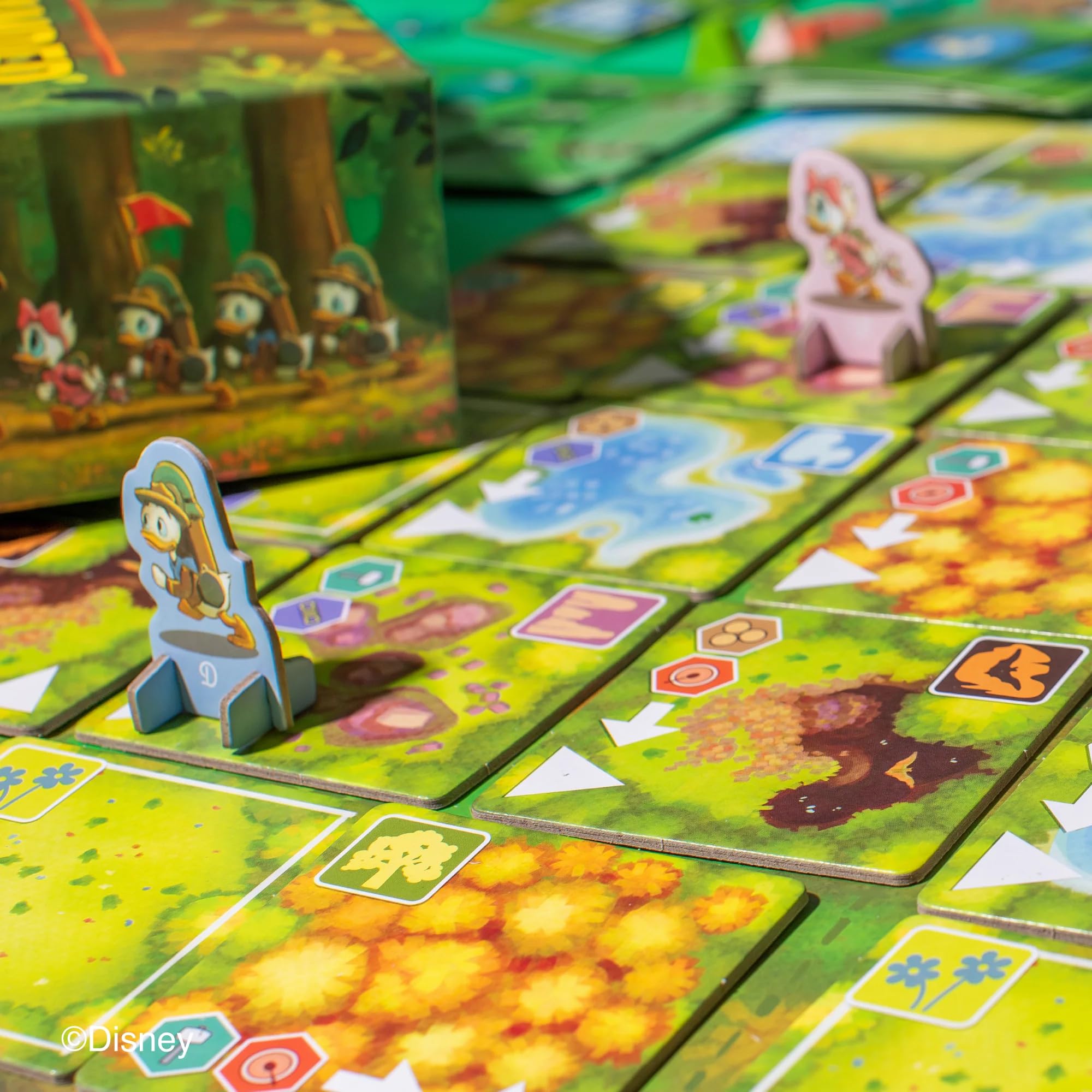 Maestro Media Ventures | Donald Duck In Happy Camper | Gioco Da Tavolo Per Famiglie | 2-4 Giocatori | 30-45 Min