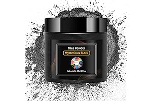 Enigmatic Black Mica Powder: Unveil the Enchantment of Resin Art and Beyond