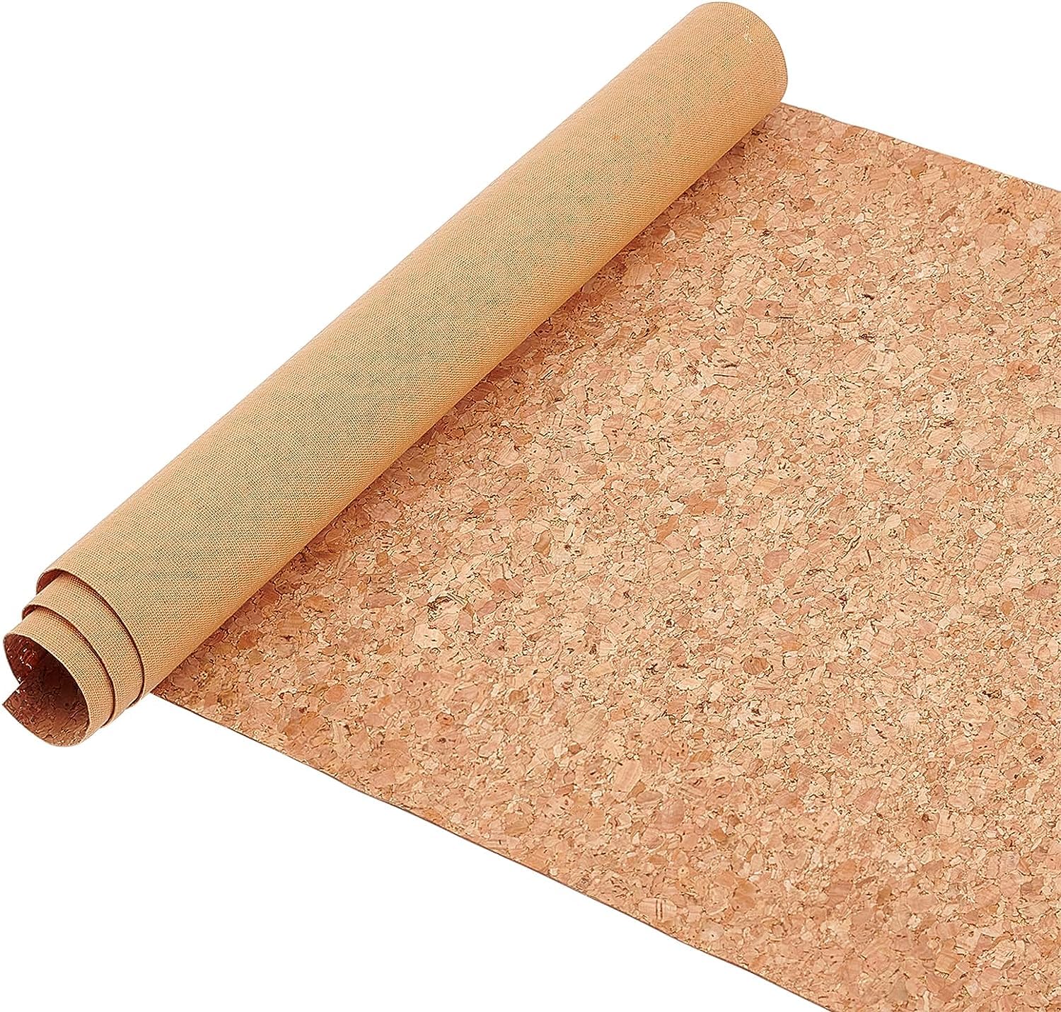 Cork Fabric 1 Meter (100cm Long) | Size 39x55 inch | LXB : 100x140 cm | Can be Used to Make Bags, Clothes, Chairs etc.