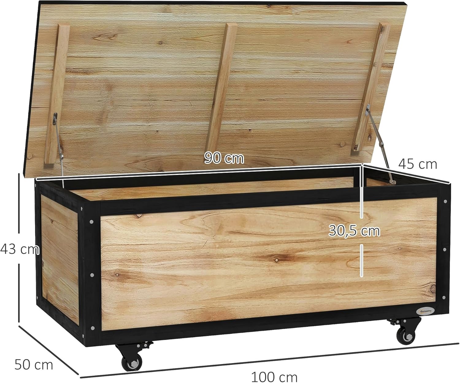 arcon exterior, Baúl de Almacenaje, Arcón de Jardín, baúl para herramientas