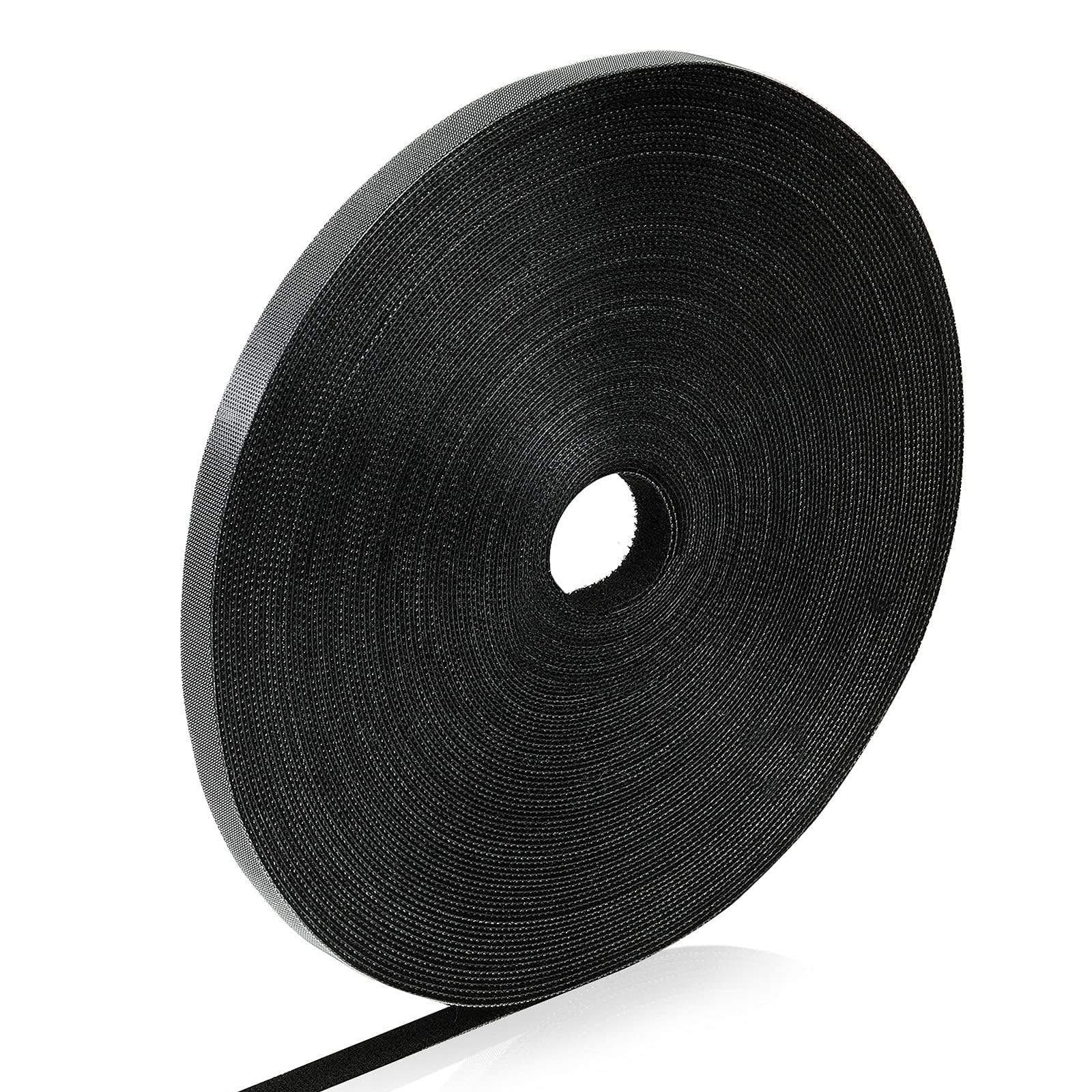 WILLBOND 1 in x 90 ft Hook and Loop Straps, 1 Roll