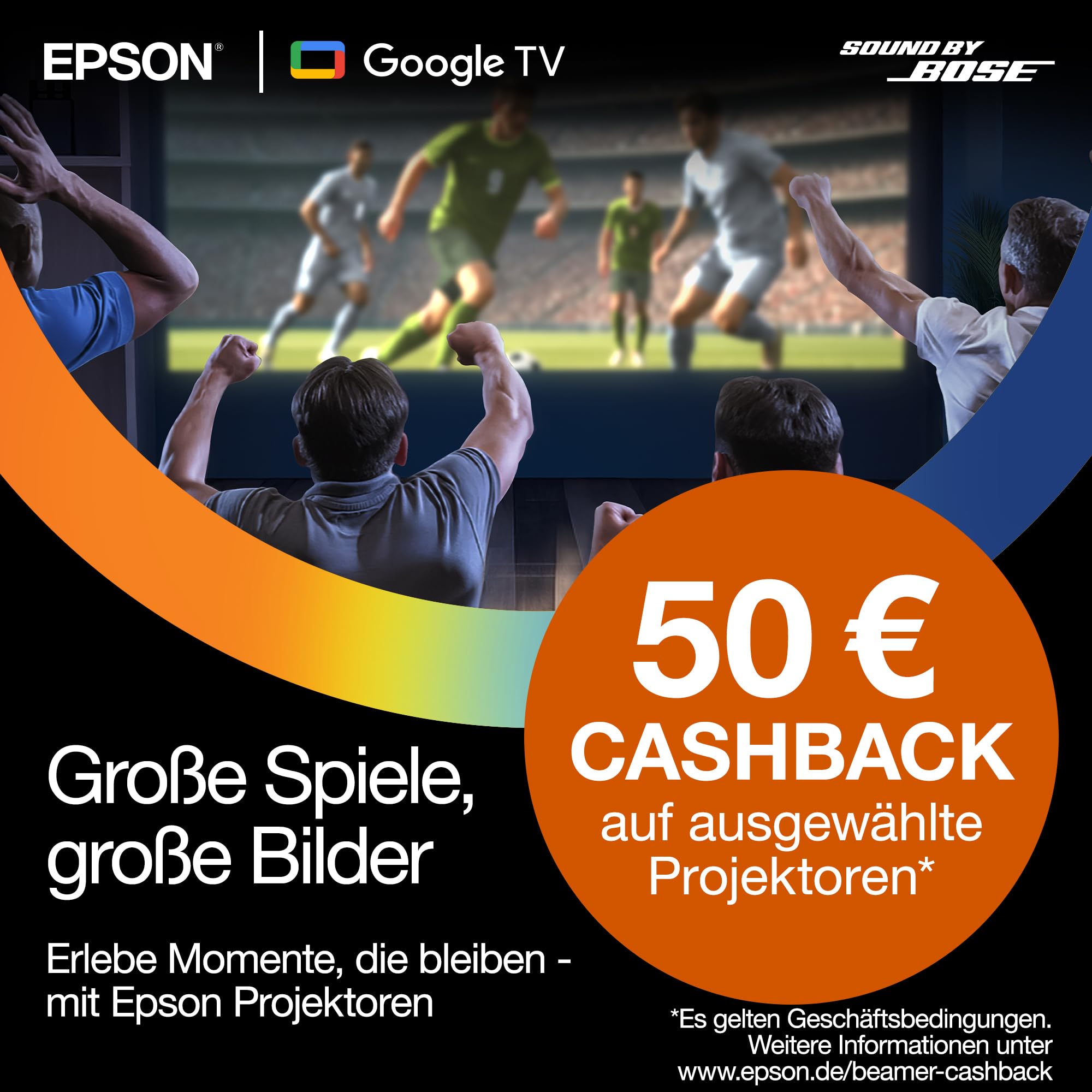 Epson EB-FH08 | Preisgünstiger Full-HD-Projektor | 3LCD | 3.600 Lumen | 322''-Projektionsfläche | Split-Screen | Einfache Einrichtung | 2X HDMI | Heim- und Gaming-Nutzung | Weiß