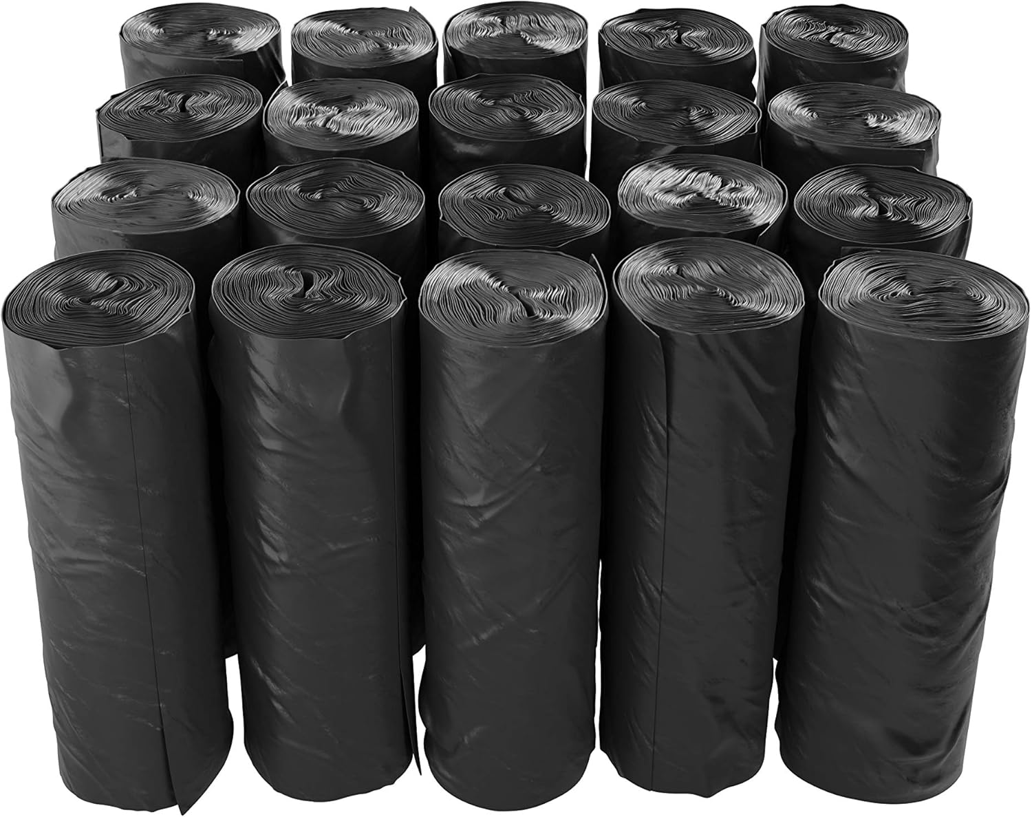 Reli. EcoStrong 13 Gallon Trash Bags | 500 Count Bulk | Black | Eco-Friendly | Made from Recycled Material