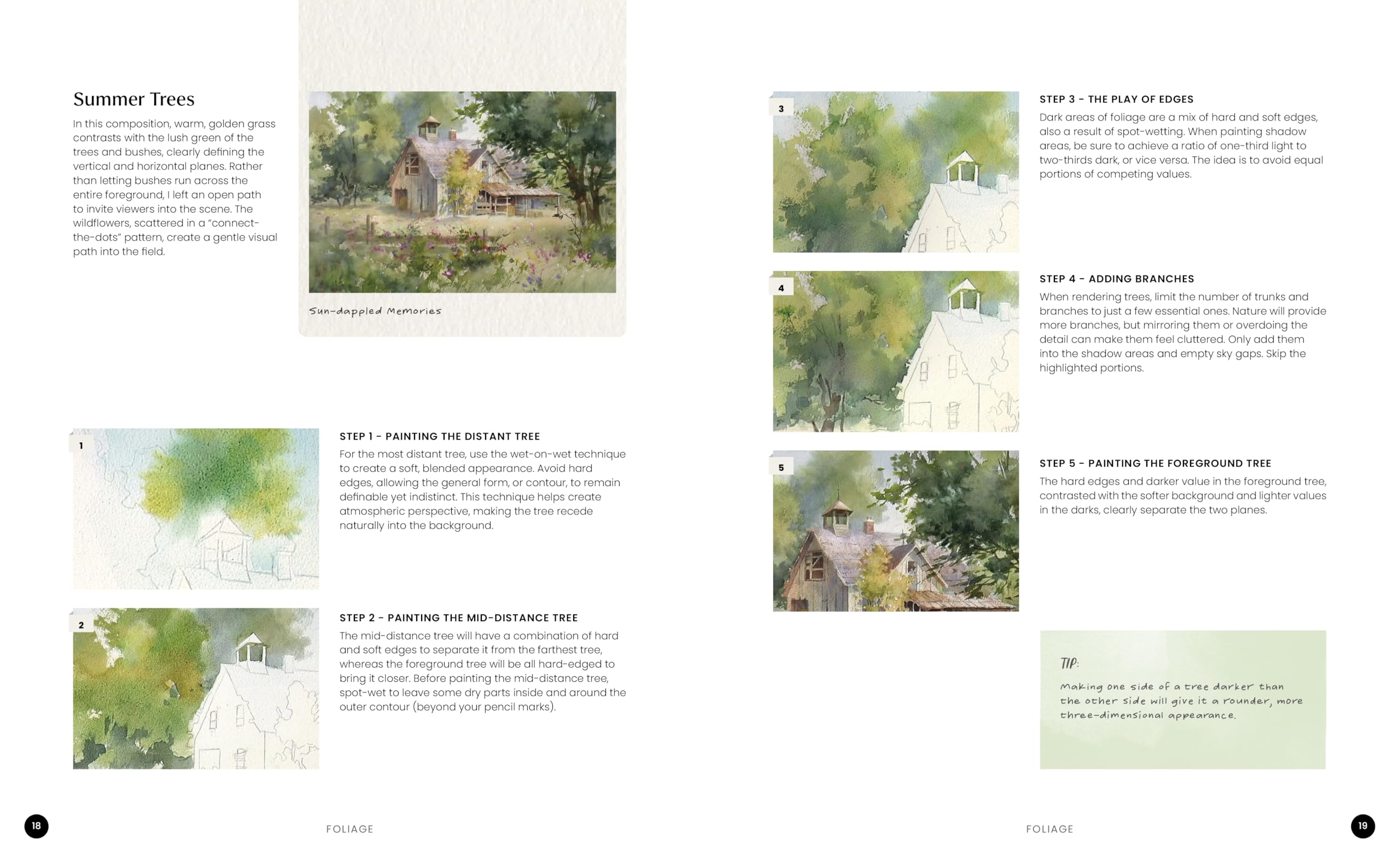 Watercolor Artist's Index of the Natural Landscape: A Field Trip of Features and How to Paint Them