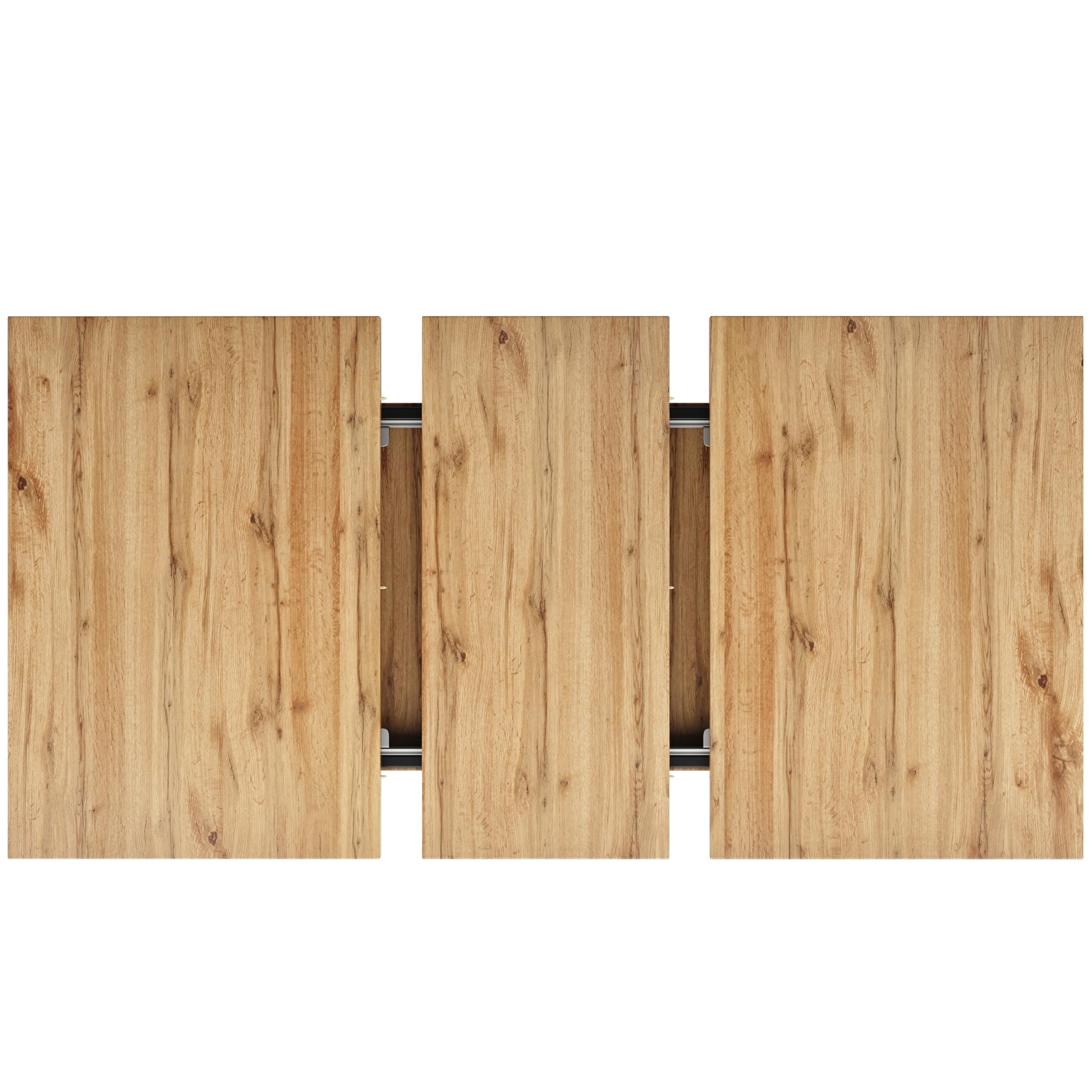 Esstisch Ausziehbar Küchentisch für 4-6 Personen, 119-158,5x80x75cm