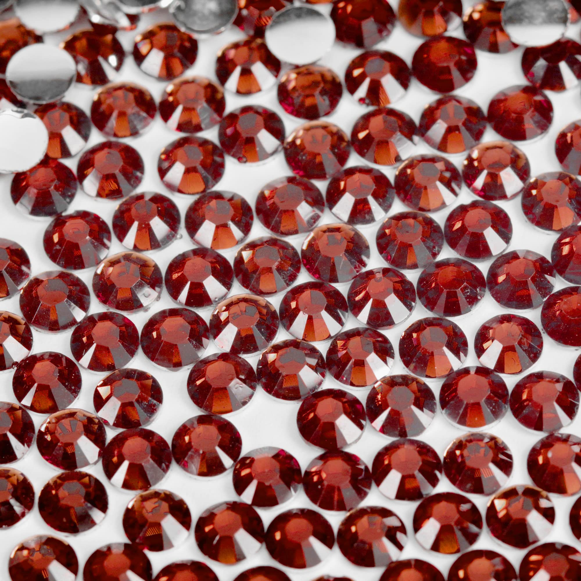 250pcs 6mm Flat Back Non-Stick Rhinestone Crystal Diamantes Nail Art & Craft Scrapbooking Embellishments 90 Available Colours (6mm, AB Clear #A13) — view 77