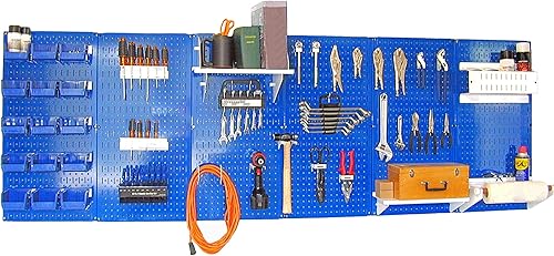 Miniatura 15 de Organizador de herramienta control de pared 30-WRK-800WB panel perforado mesa de trabajo de metal, master Gris / Negro