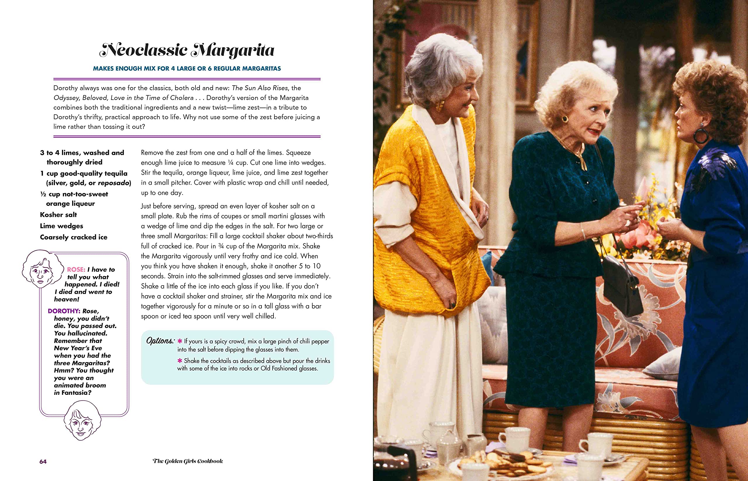 The Golden Girls Cookbook: Cheesecakes and Cocktails!: Desserts and Drinks to Enjoy on the Lanai with Blanche, Rose, Dorothy, and Sophia