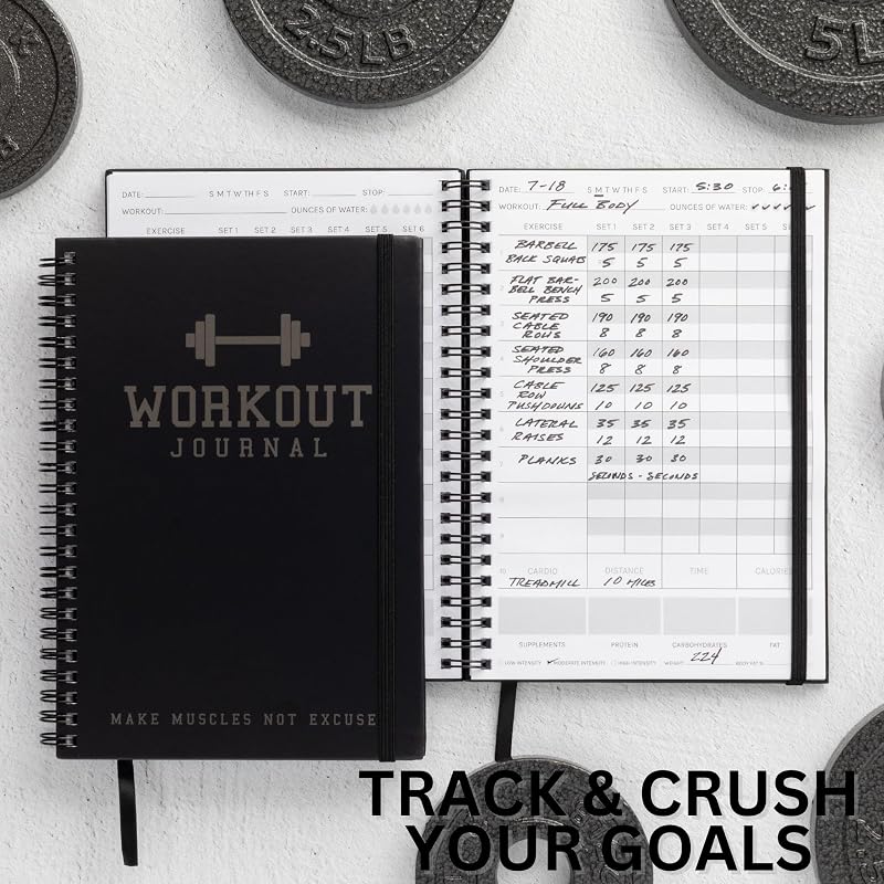 Ultimate Workout Journal - Fitness Training Planner for Men and Women image 5
