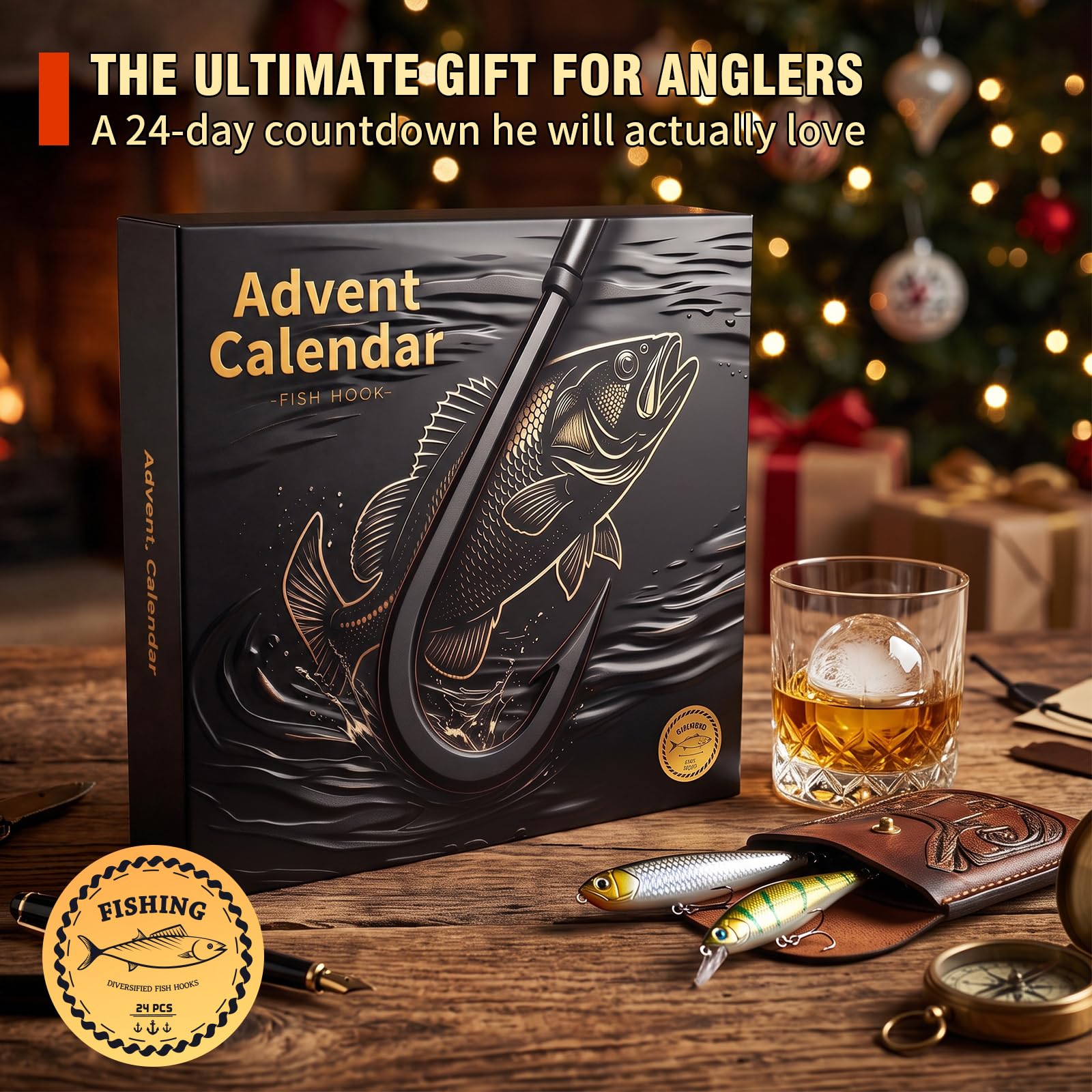 Fishing Lure Advent Calendar - 24 Lures! -2 Fishing Lure Advent Calendar - 24 Lures! -2