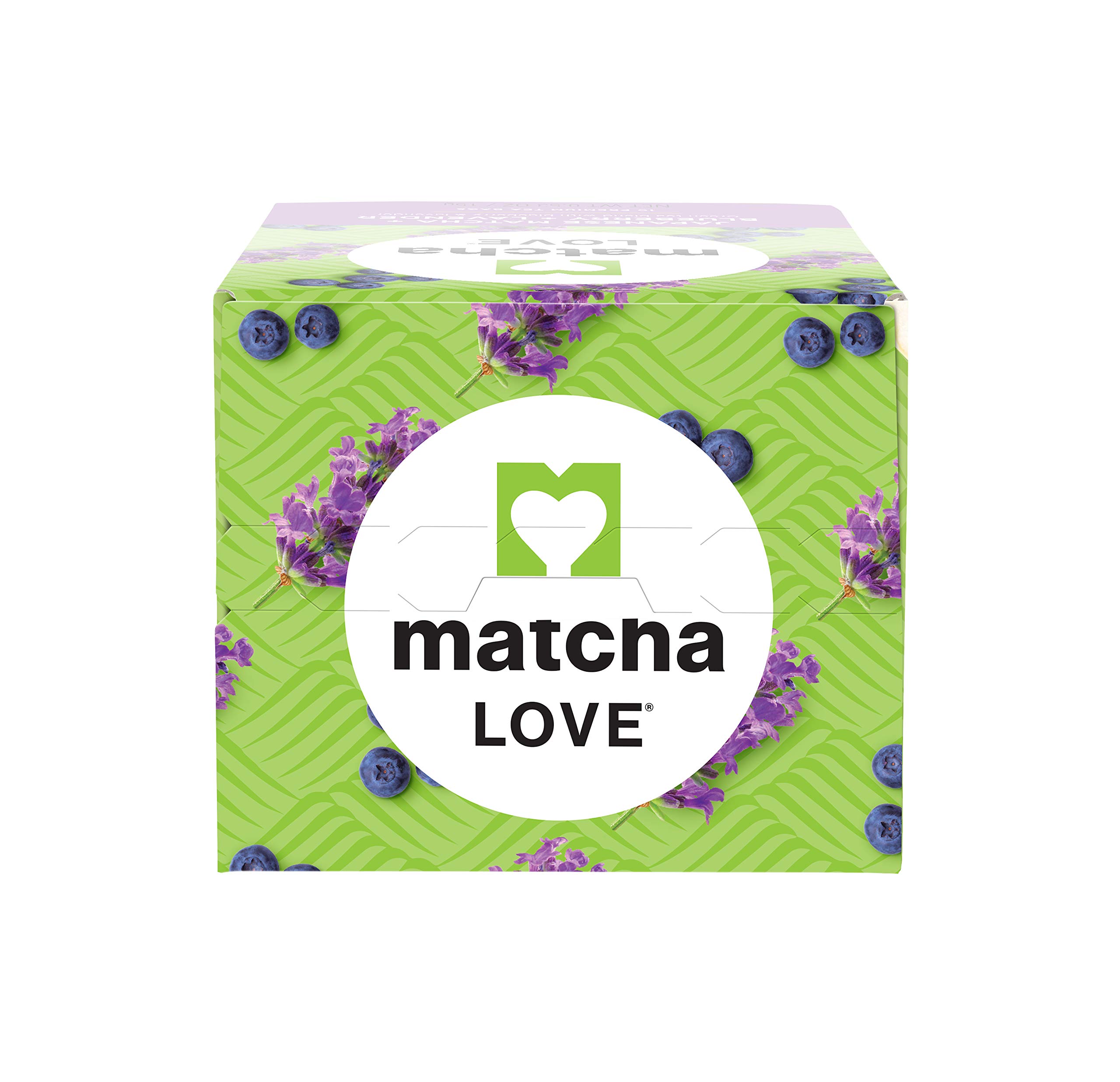 Matcha Love Japanese Matcha Blueberry Lavender 60 Premium Tea Bags — view 5