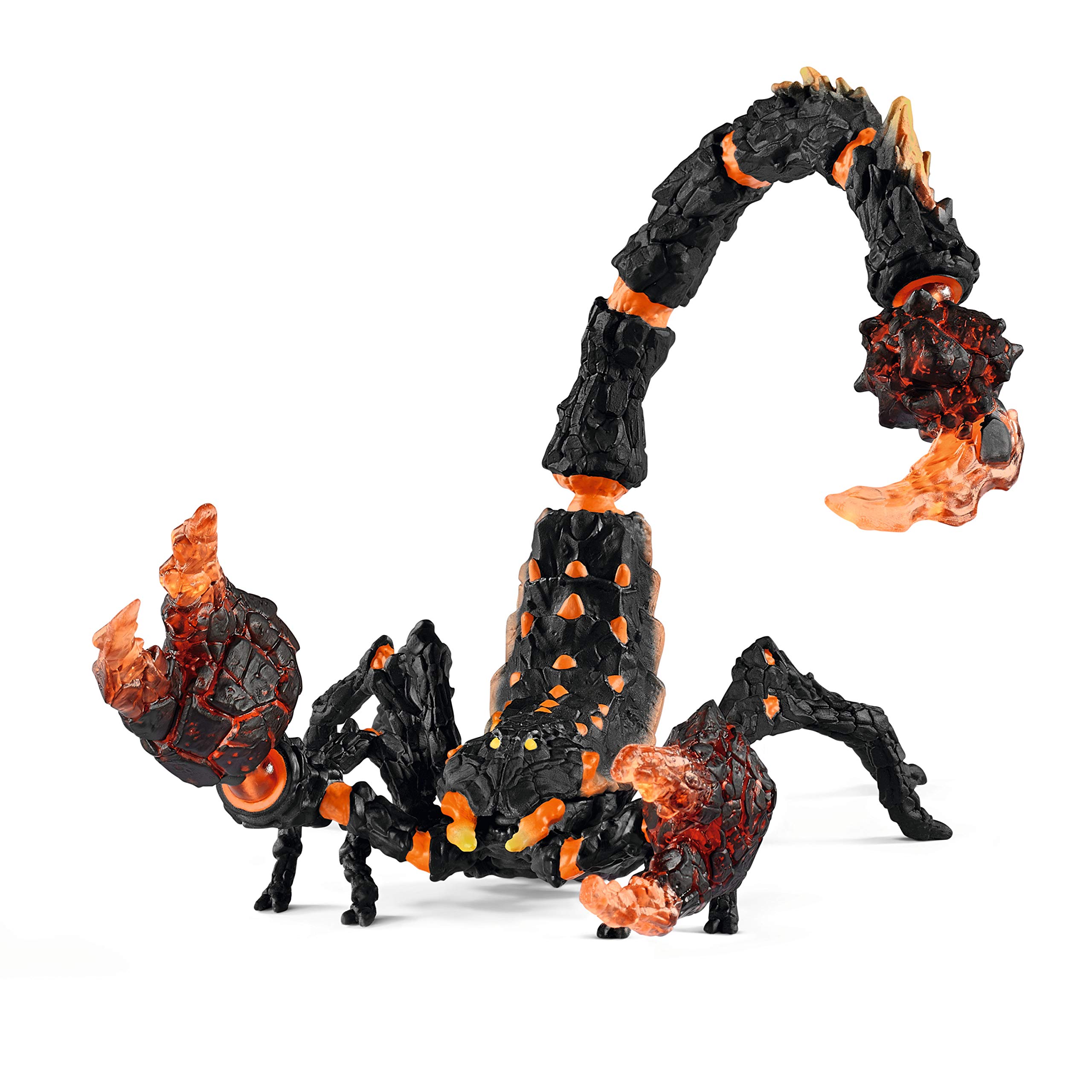 SCHLEICH 70142 ELDRADOR Creatures Lavaskorpion, Monster & ELDRADOR Creatures 42511 Feuer Adler - Mythische Fantasy-Phönix-Kreatur