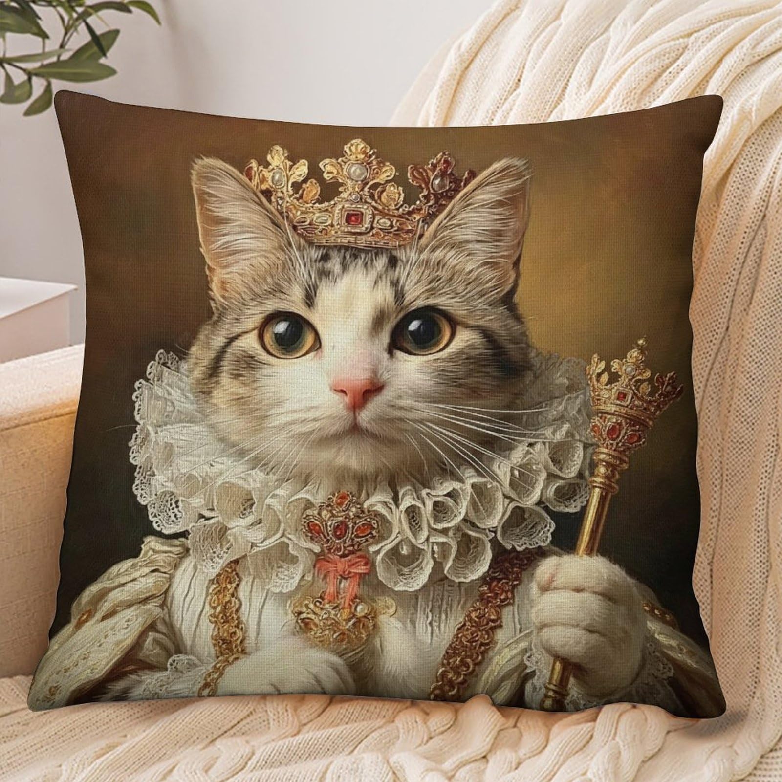 Fekiloot Style King Kitten Pillowcase Pillow Sham Pillow Case