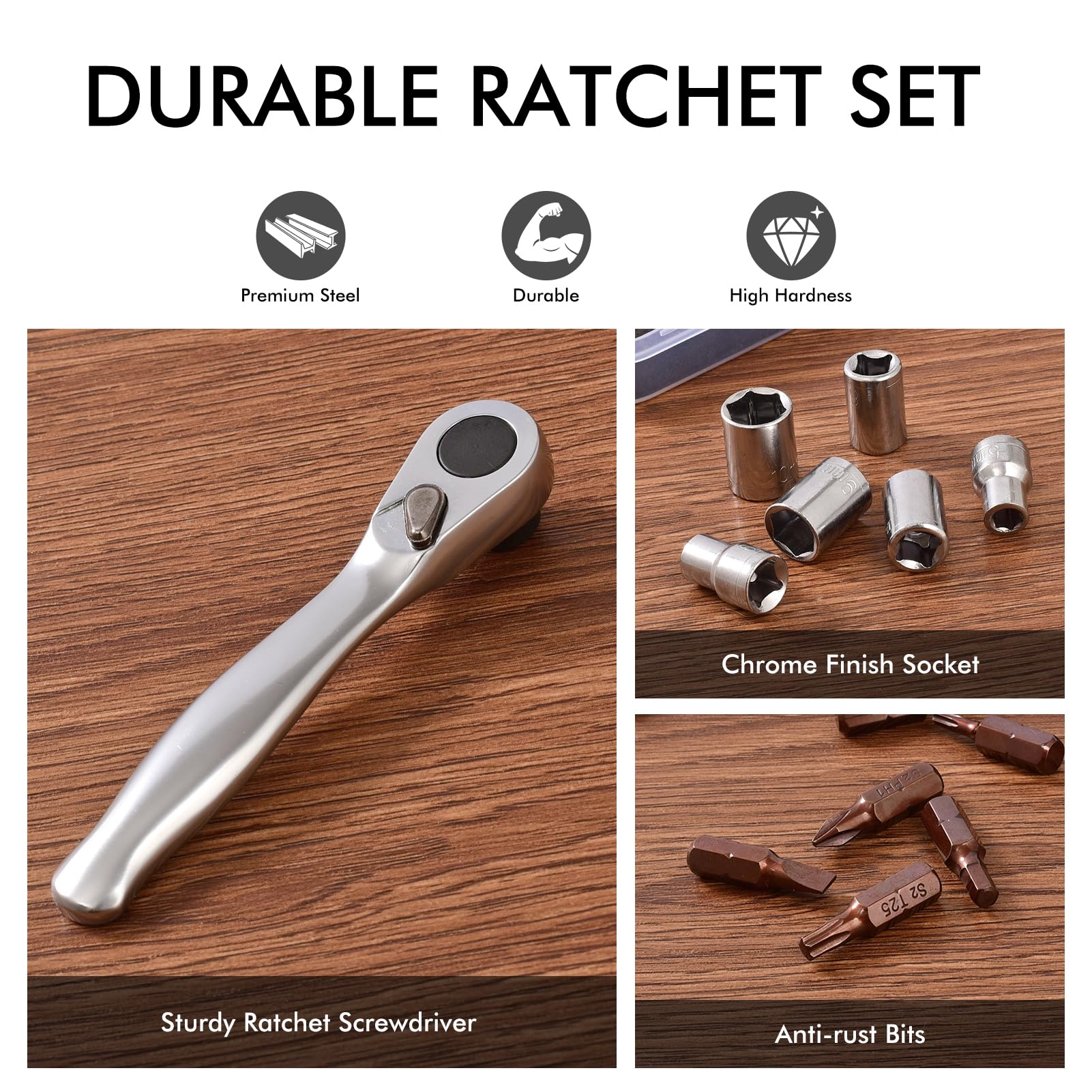 Amazon.com: COTOUXKER Mini Ratchet Set, Right Angle