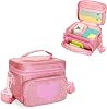 LoDrid Carrying Case Compatible with Nex Playground Game System, Storage Organizer with Shoulder Strap for Game Console and Other Accessories, Pink, Bag Only