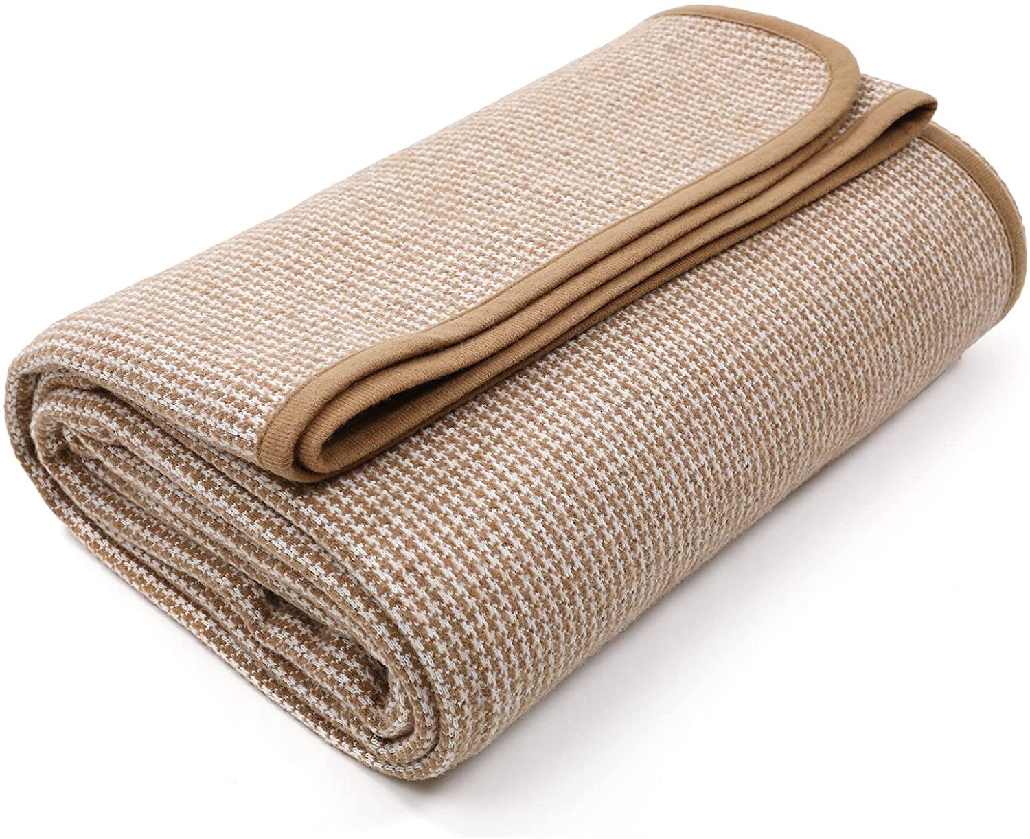 ACUSHLA Merino Wolldecke Decke Kuscheldecke 160x200cm Große Super Soft Sofadecke Wohndecke Tagesdecke Bettüberwurf Warme Gehäkelte Winter Blanket