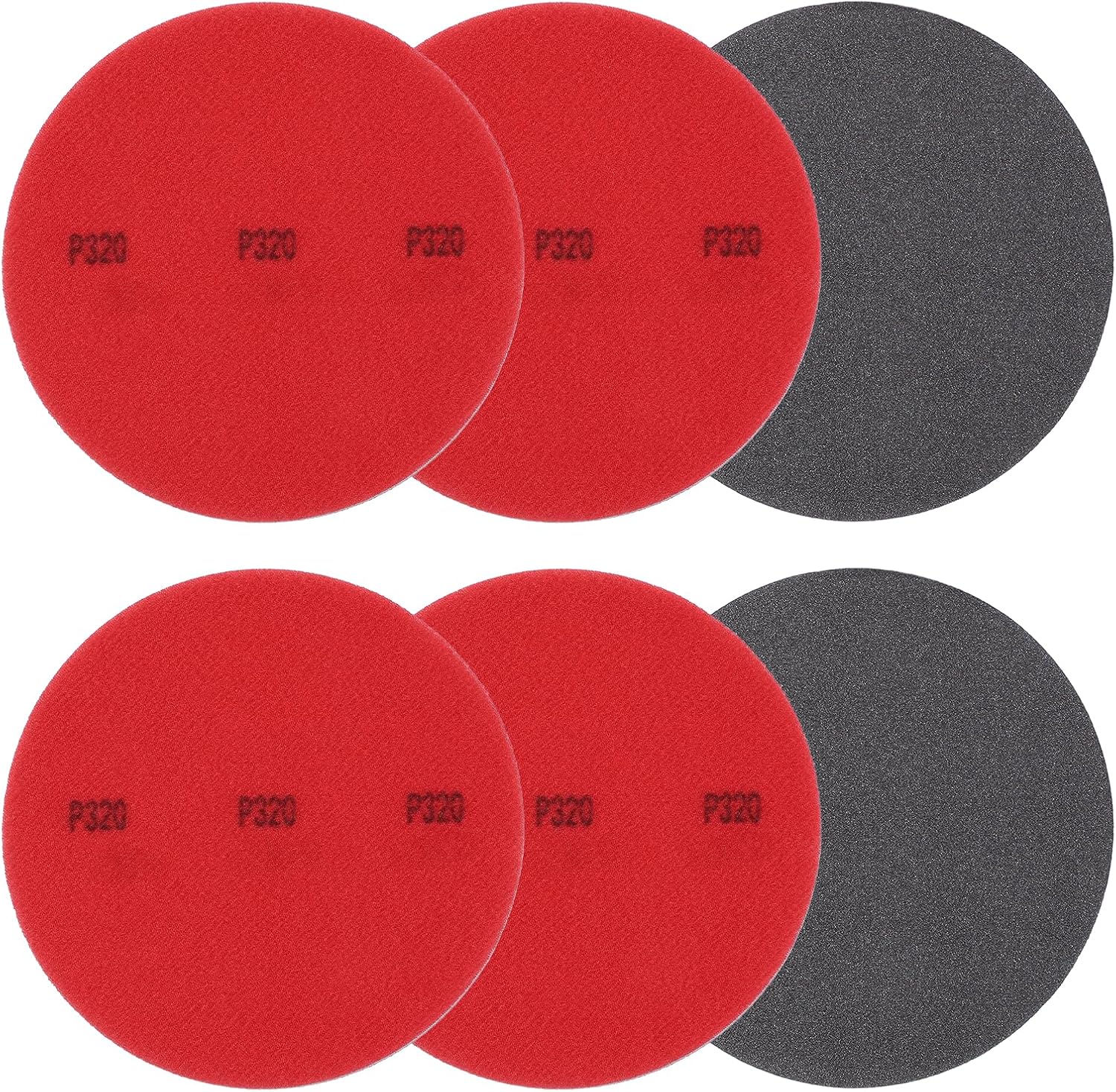 Bowling Ball Sanding Pads, Hook and Loop Sanding Sponge Discs - Fitting for (Bowling Ball Polisher - Orbital Sander - Resurfacing)