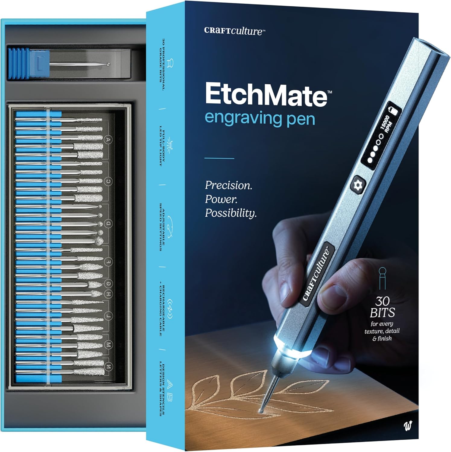 EtchMate Engraving Pen | Creative Precision for the Visionary Aquarius