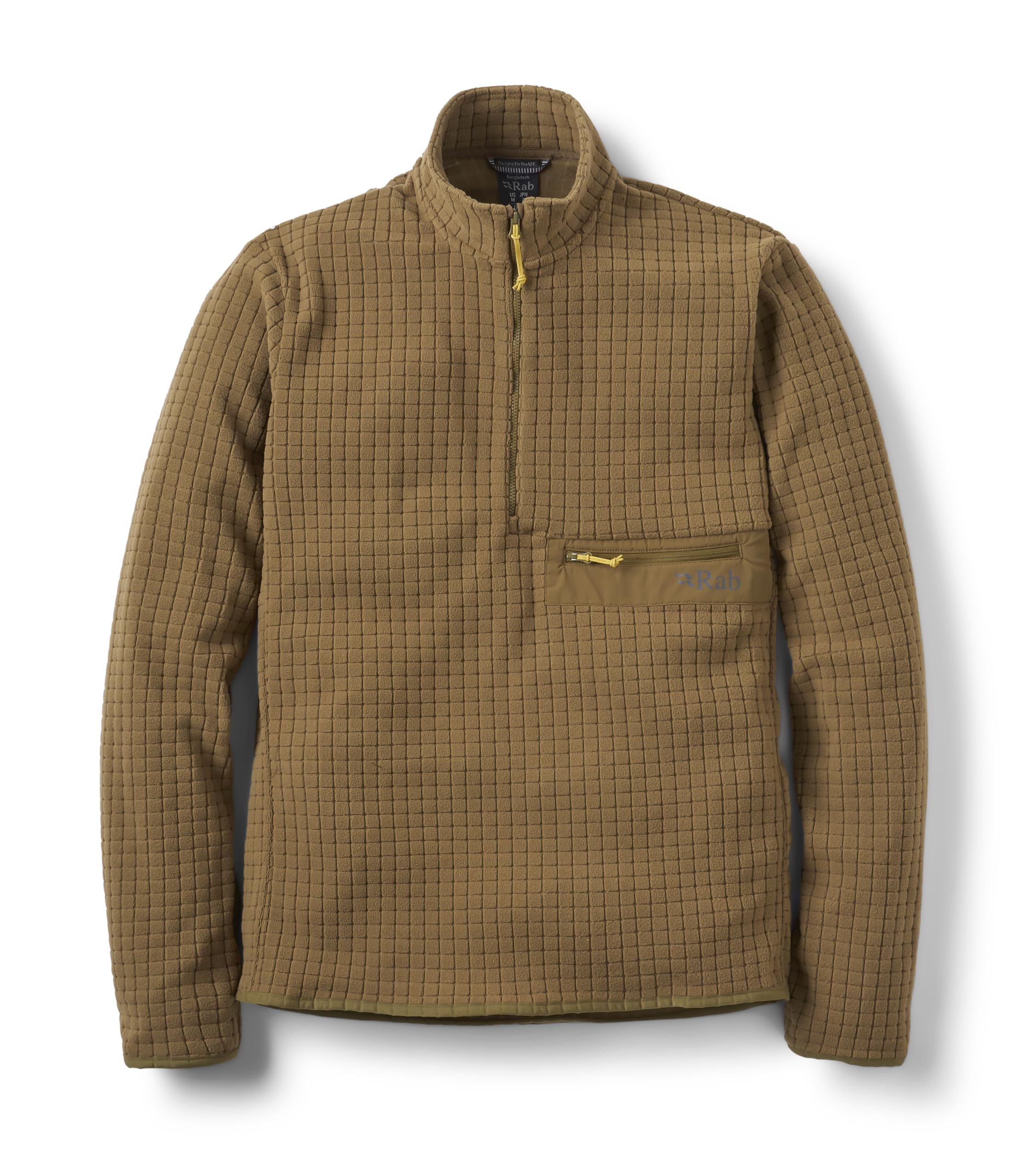 Rab Men's Oak Ramshaw Pull-On - Lightweight Fleece Jacket For Hiking & Climbing - Medium