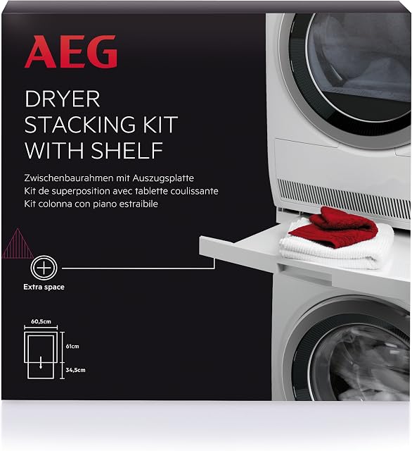 Electrolux AEG SKP11 Tumble Dryer Stack Kit with pull out shelf