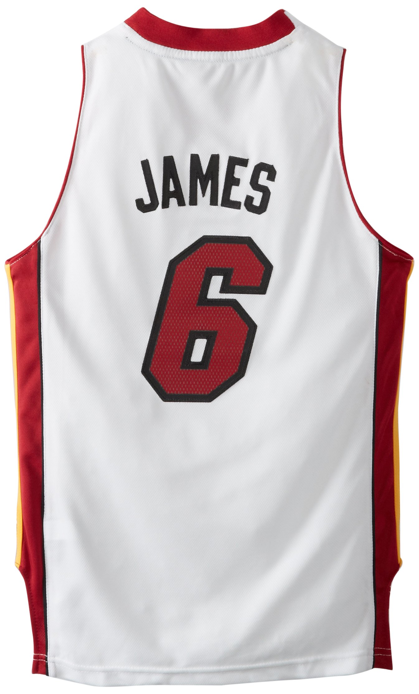 NBA Miami Heat LeBron James Swingman Home Youth Jersey White