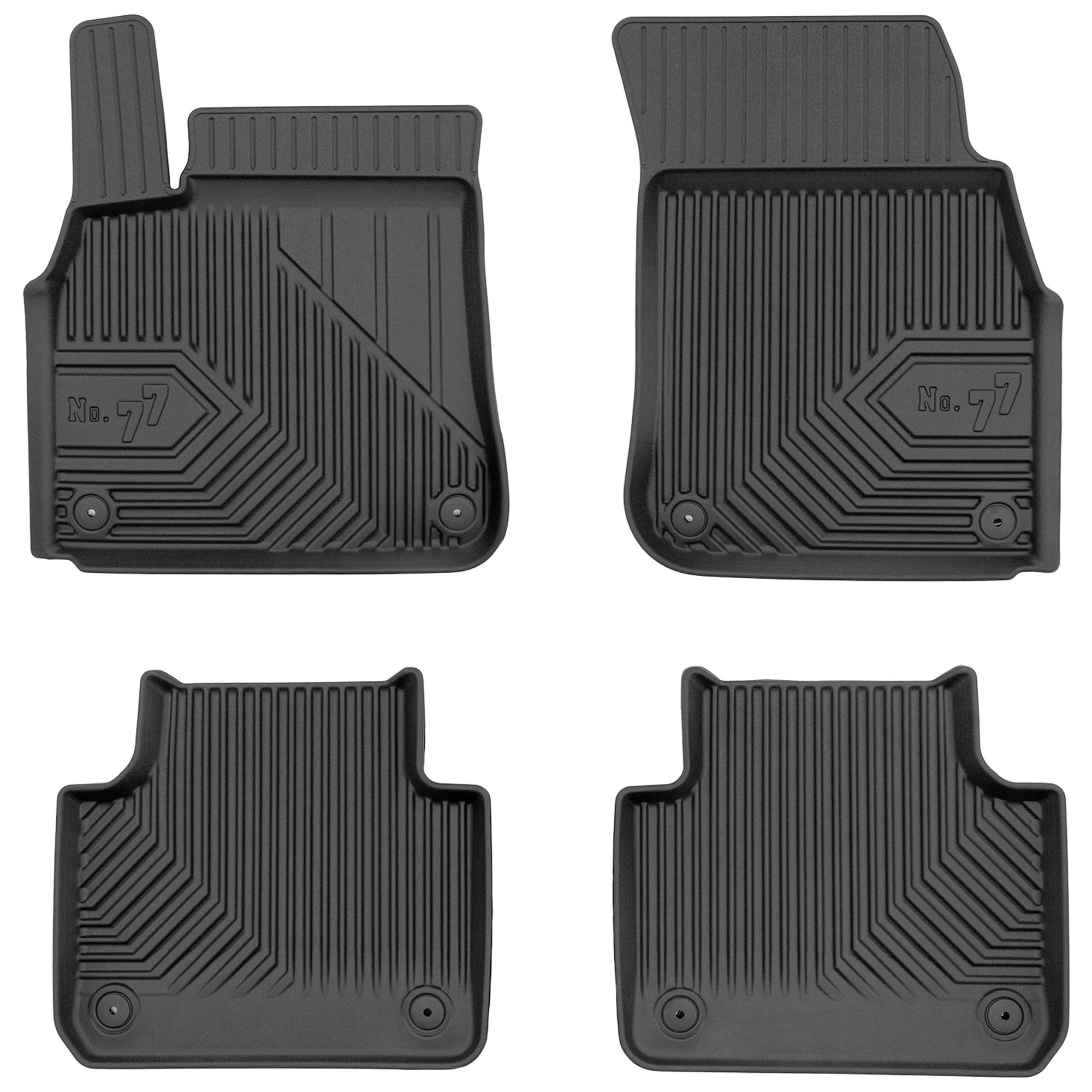 MOTOS Alfombrillas de Goma para Porsche Cayenne III Desde 2017 Mejore la Comodidad de Sus Viajes con la Alfombra Antideslizante Car No.77- Alfombrillas de Coche para Varias Estaciones