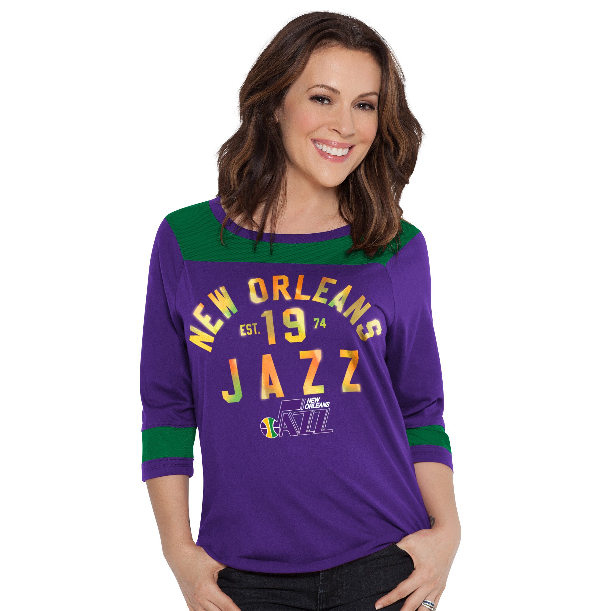 Touch by Alyssa Milano NBA Kick-Off Tee