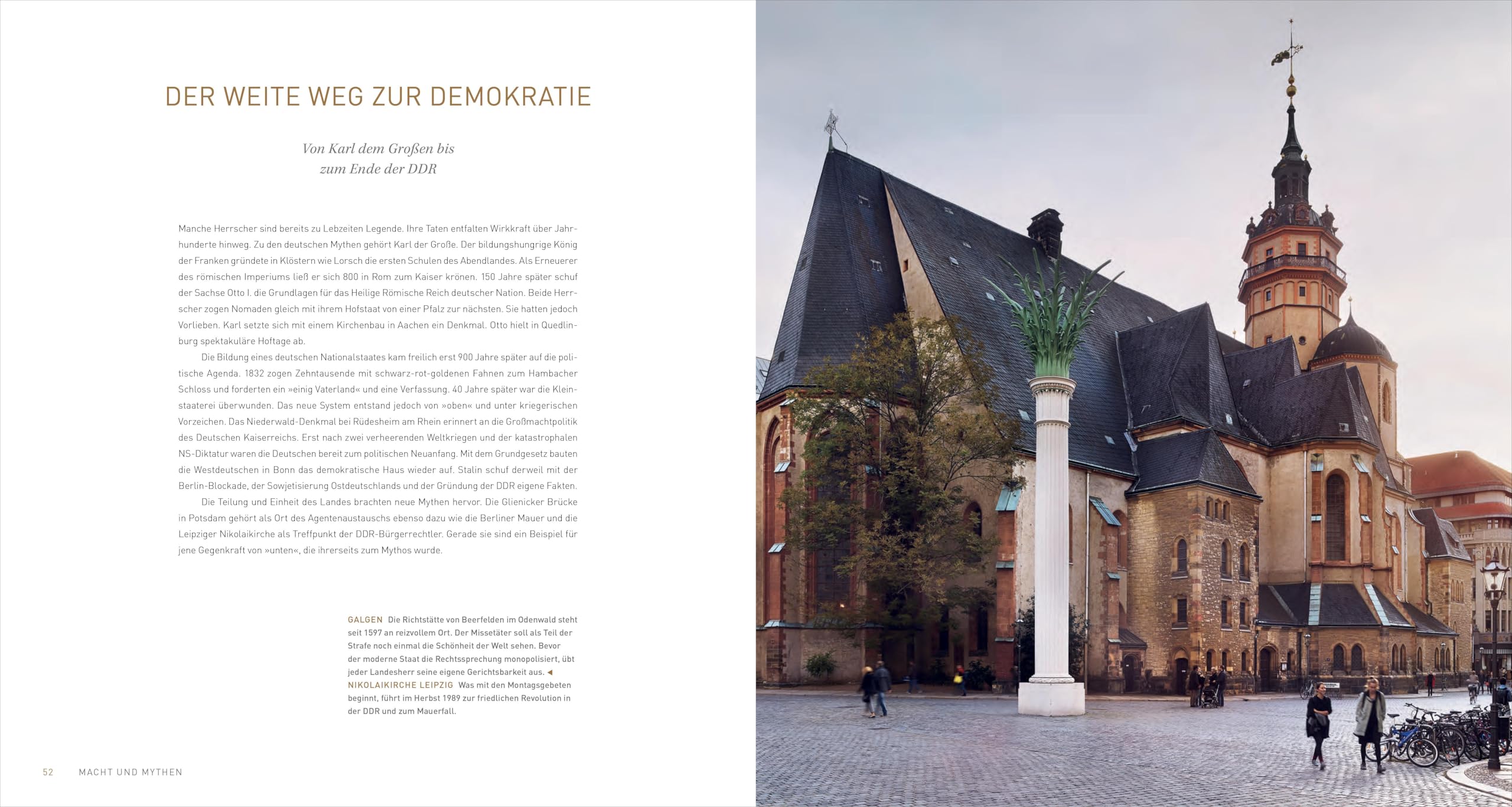 Bildband: Deutschland. Eine Reise durch die Zeit. Herrscher, Denker und Künstler sowie Landschaften, Orte und wichtige Stationen der deutschen ... Deutschlands in beeindruckenden Fotografien.