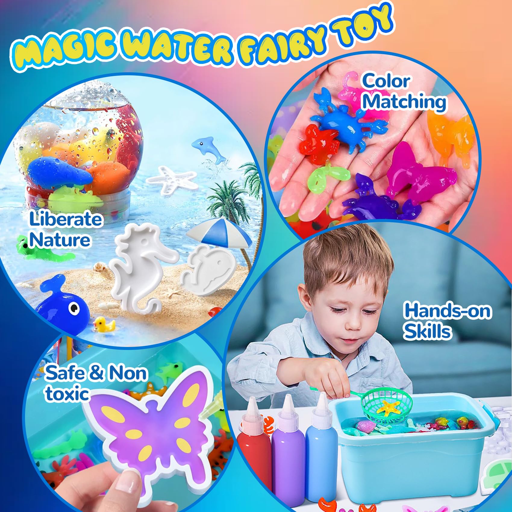 Amazon.co.jp: マジックウォーターエルフおもちゃキット ウォーター
