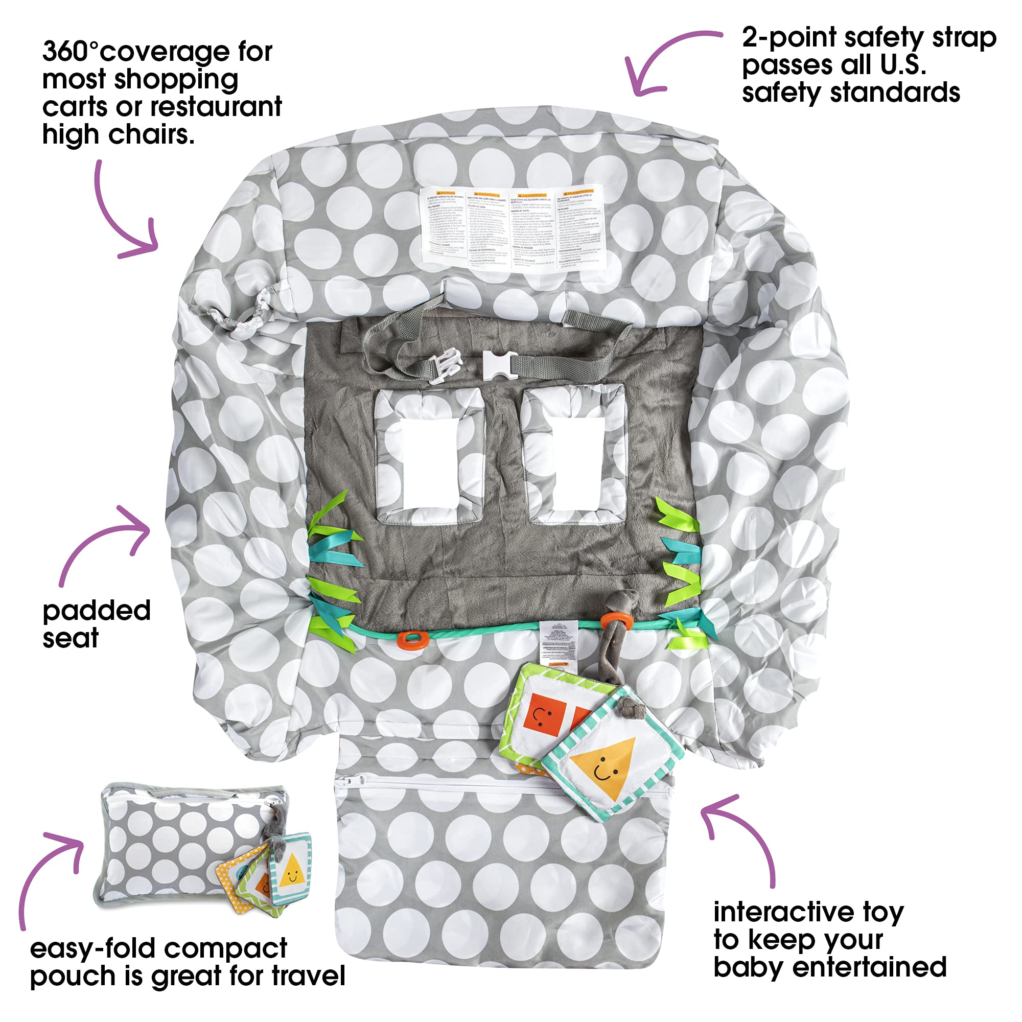 Boppy Shopping Cart and High Chair Cover Soldering