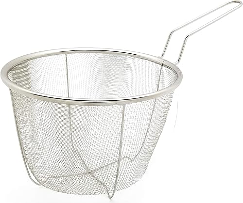 Uniware Colador de acero inoxidable de alta calidad, 7.1x3.9 in