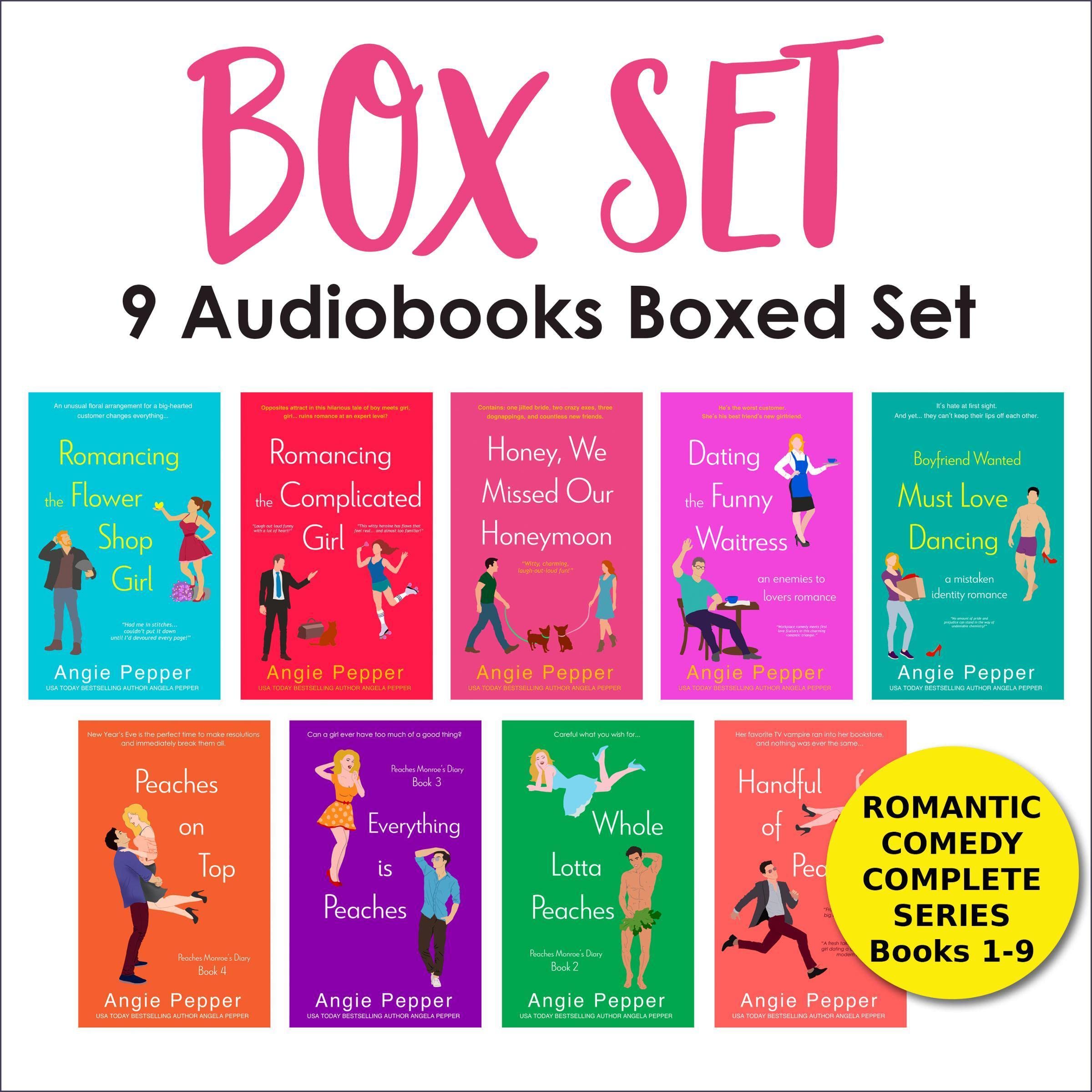 9 Audiobooks Boxed Set Romantic Comedy Complete Series (Baker Street)