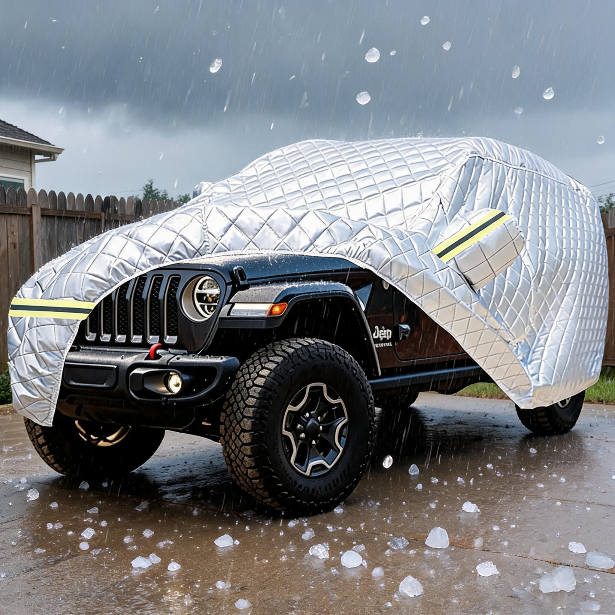 SNKOL 7-Layer Hail Protector