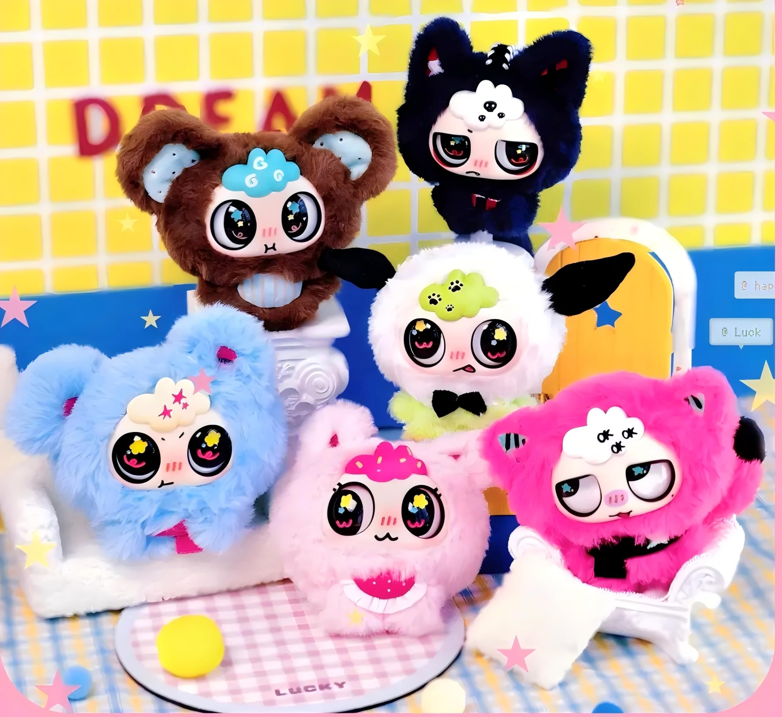Amazon.co.jp: KIWAWA 吵闹日常シリーズ ぬいぐるみブラインドボックス