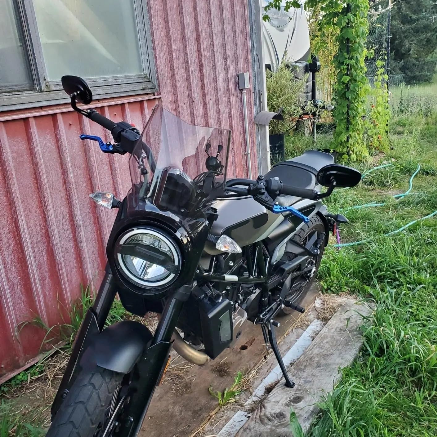 Moto Lusterko końcówkowe kierownicy Motocyklowa k Pasuje Do Lewej I Prawej Strony Motocykla 7/8 Cala 22mm Koniec Kierownicy Lusterka Wsteczne Uniwersalne