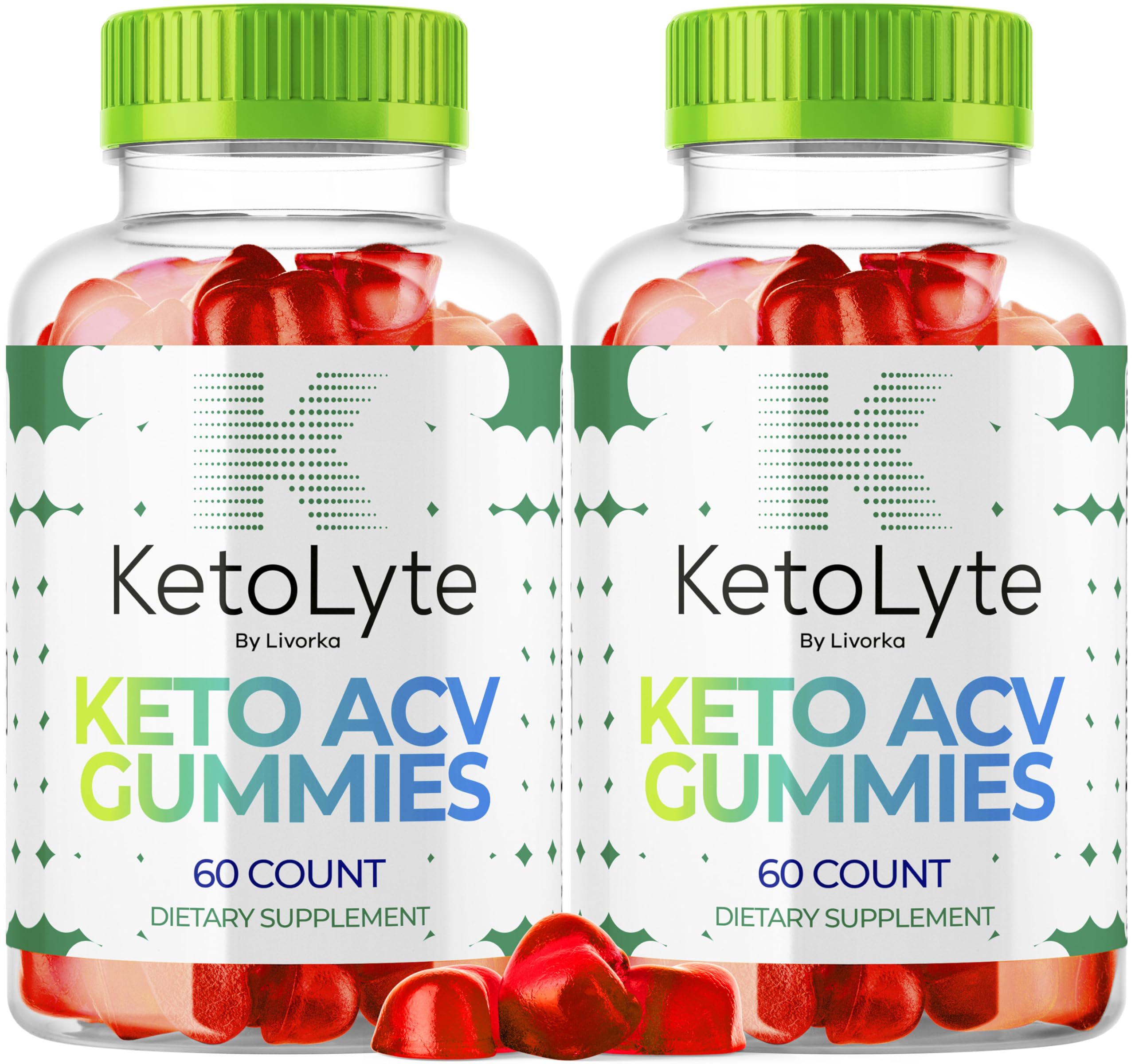 (2 Pack) KetoLyte ACV Gummies, KetoLyte Gummies Advanced Formula, 120 Gummies for 2 Months