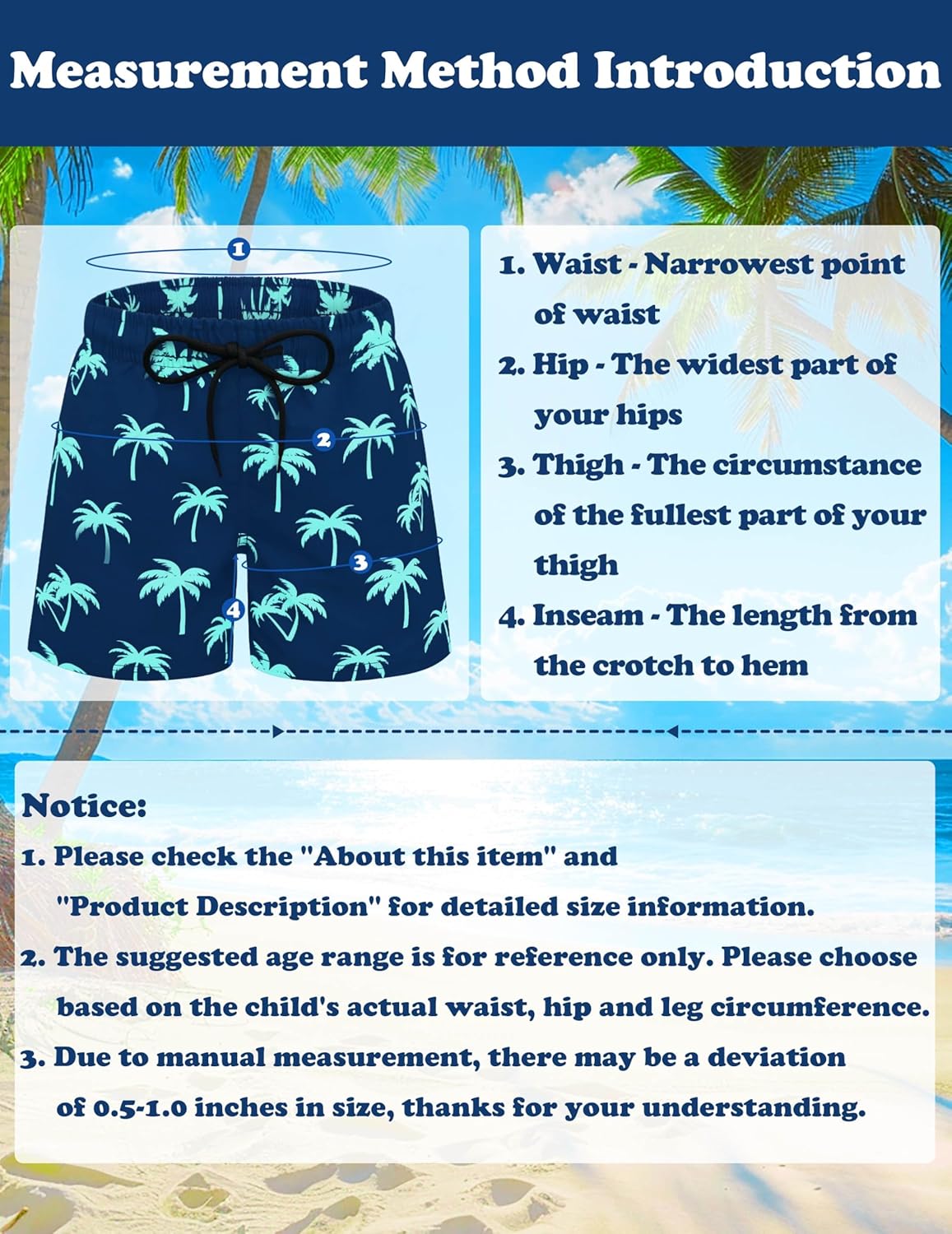Sarfel Boys Swim Trunks with Compression Liner Kids Swimsuits Boys Bathing Suit Kids Board Shorts Teen Boy Quick Dry Shorts - Image 6