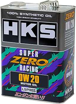 Amazon | HKS SUPER ZERO RACING 100% SYNTHETICエンジンオイル 0W-20 Amazon | HKS SUPER ZERO RACING 100% SYNTHETICエンジンオイル 0W-20