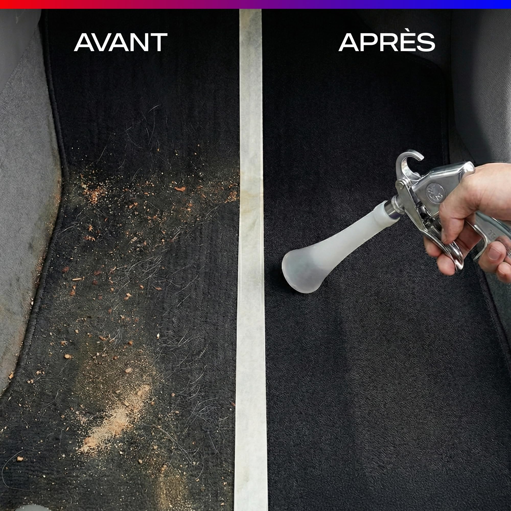 BenBow Pistolet de soufflage et séchage Classic pour entretien automobile - pour éliminer l'humidité, la saleté et les débris avec effet tourbillon - sans réservoir